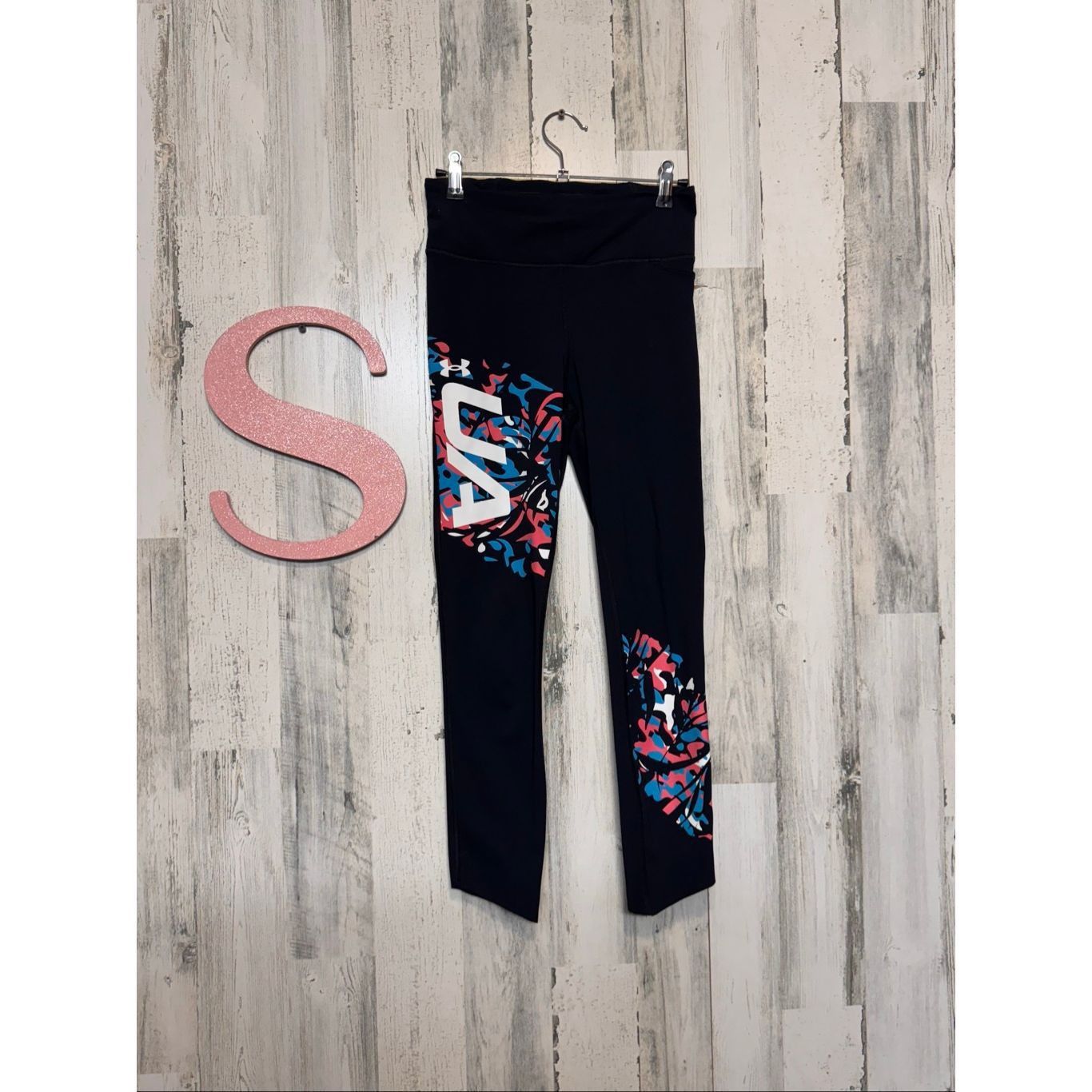 Under Armour Under Armour HeatGear Black Compression Leggings Women’s Small UA Logo Size 27" / US 4 / IT 40 - 1 Thumbnail