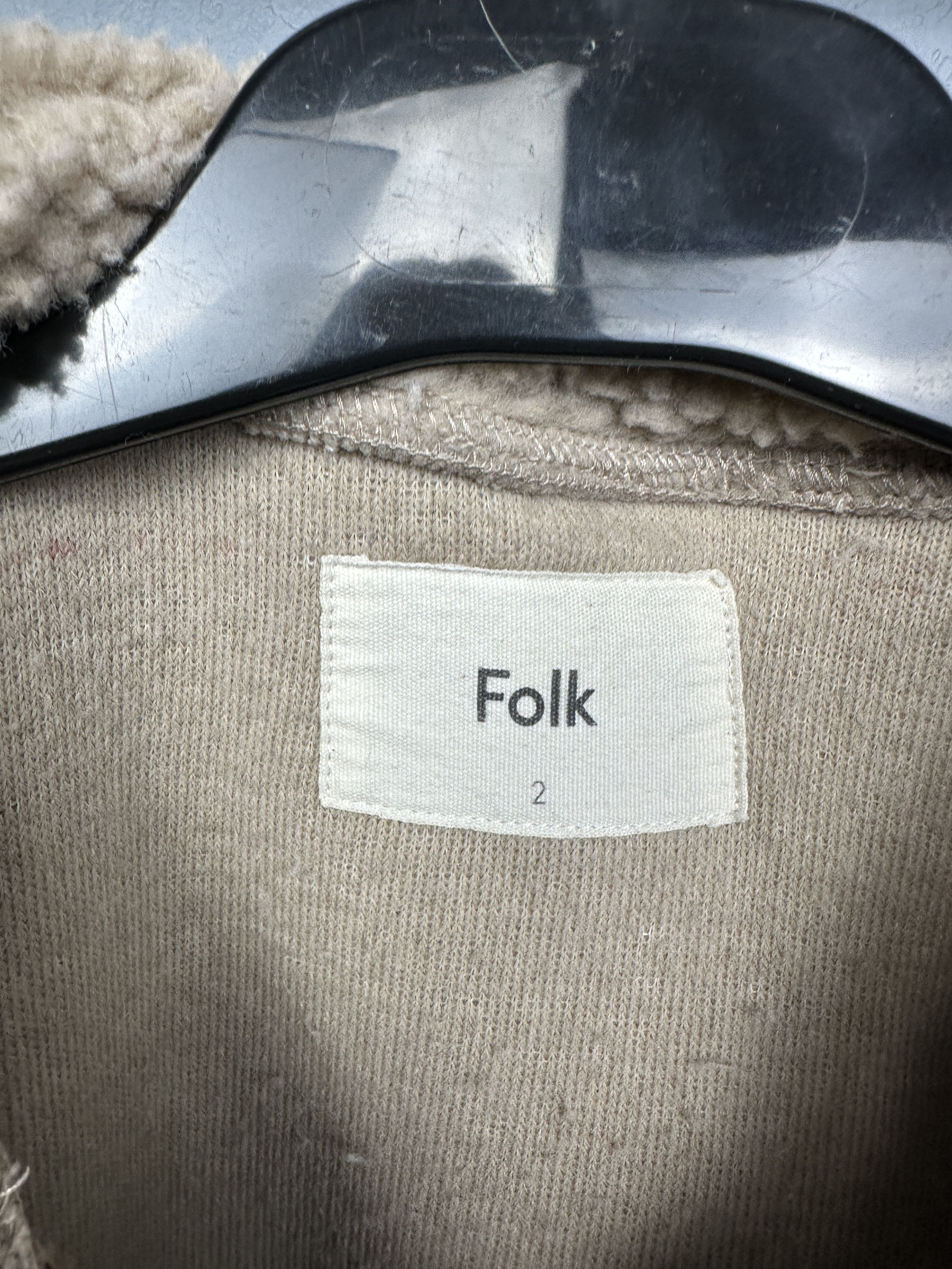 Folk Folk Teddy Bear Sherpa Fleece Jacket Size US M / EU 48-50 / 2 - 3 Thumbnail