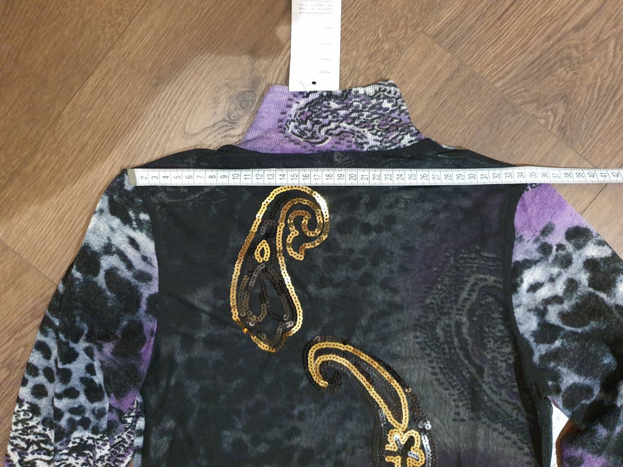 Other Abstract jumper sz S Sheer back with sequin Size S / US 4 / IT 40 - 2 Thumbnail