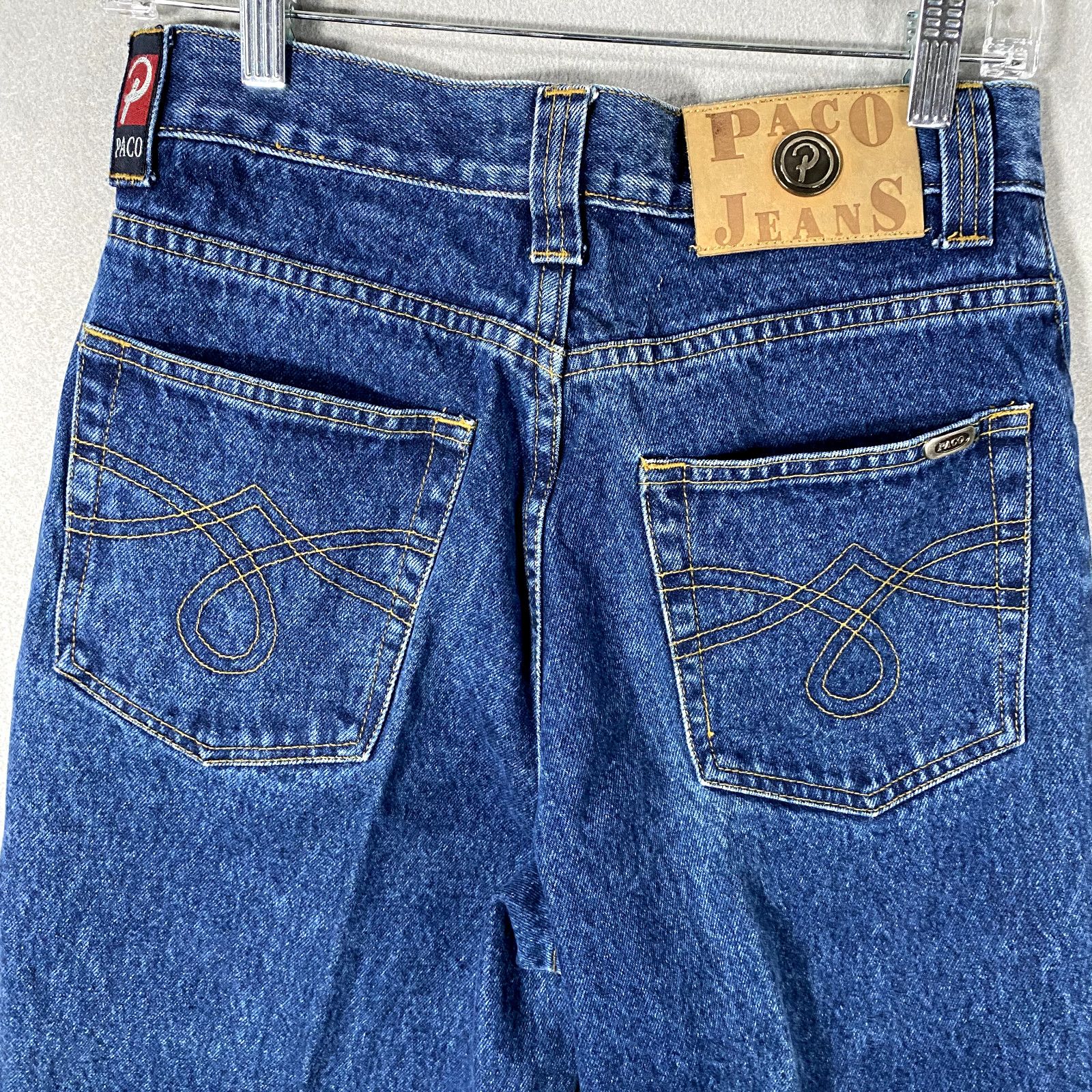 Other Vtg Paco Hip Hop Y2K Denim Blue Jeans Mens Size W30 x L32 Size US 30 / EU 46 - 5 Thumbnail