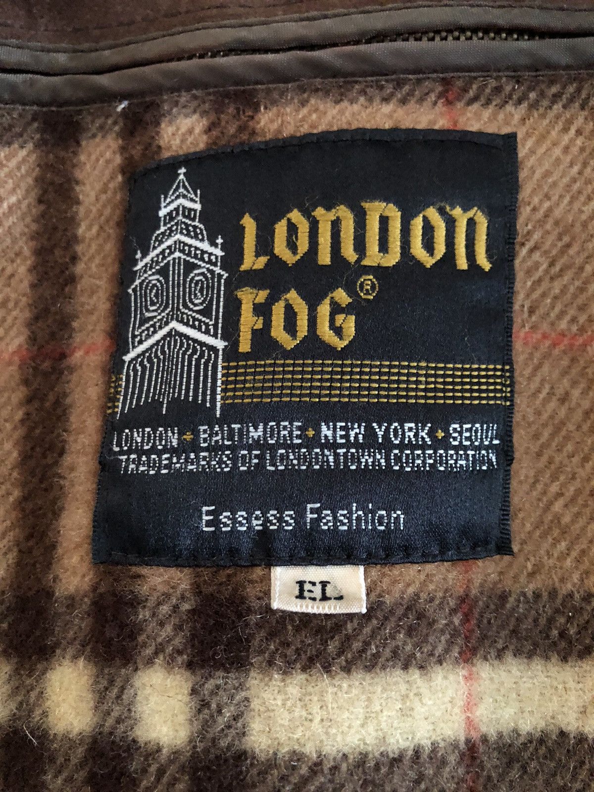 Vintage Vintage LONDON FOG Brown Suede Jacket Size US L / EU 52-54 / 3 - 11 Thumbnail