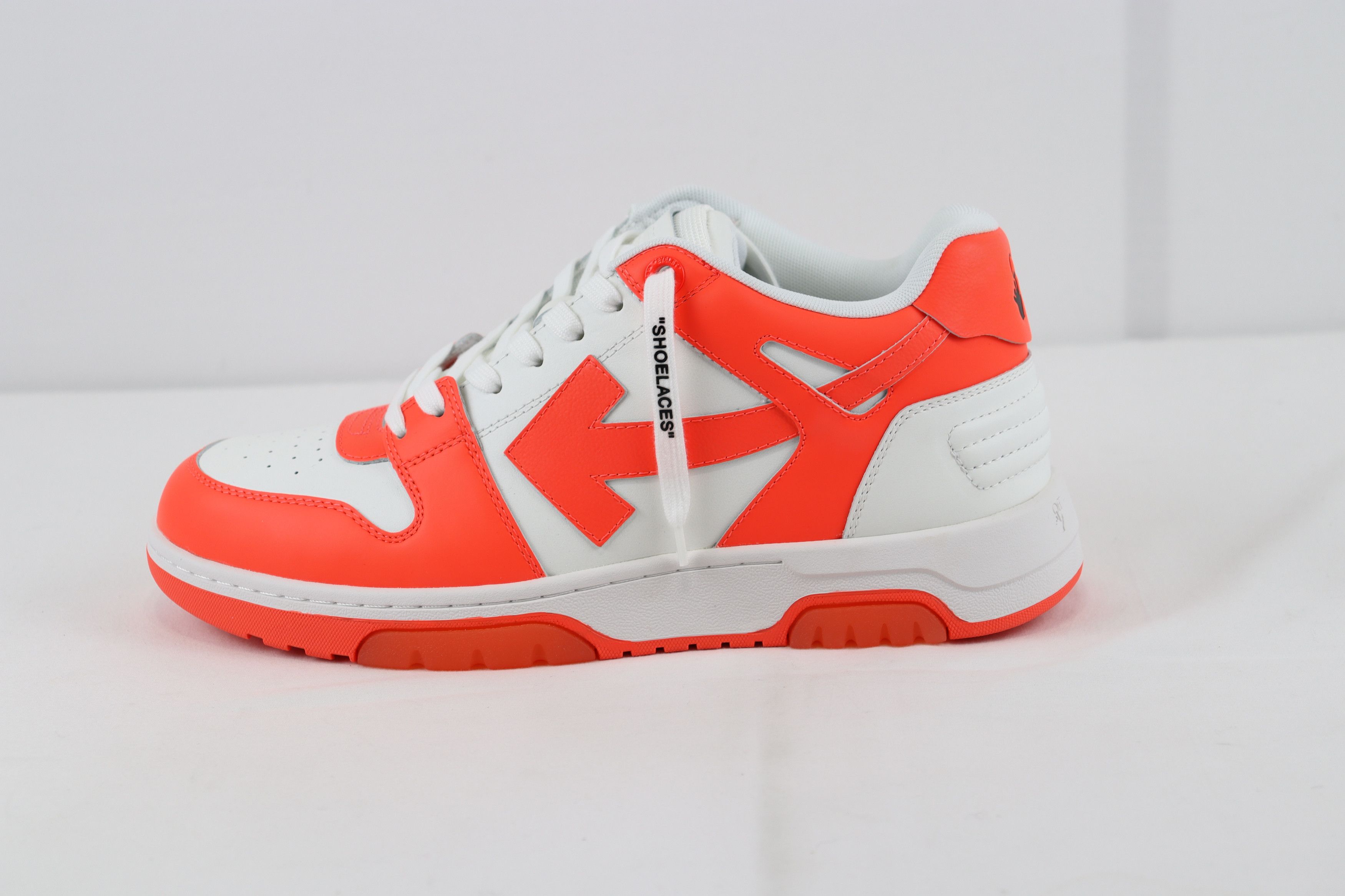 Off-White o1rshd1 Q: 2 / Out of Office Sneakers in Fluo Orange & White Size US 12 / EU 45 - 4 Thumbnail