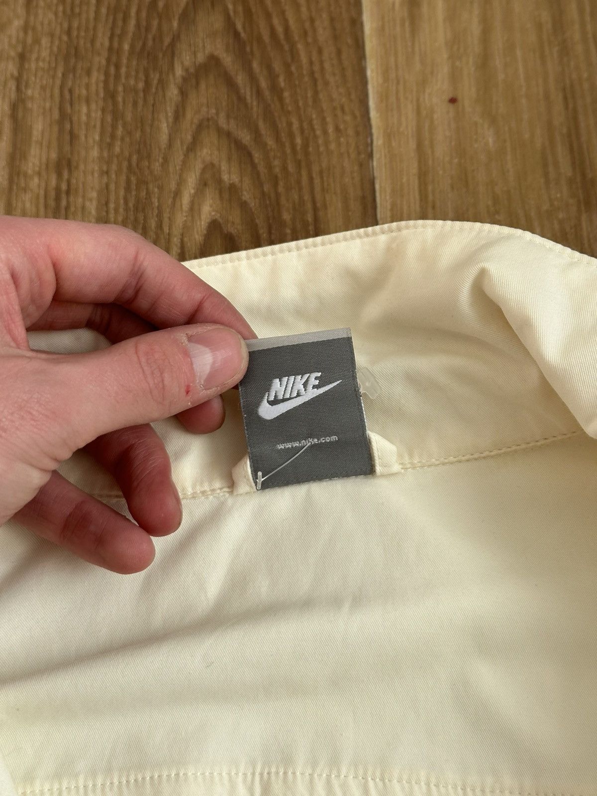 Nike Nike Vintage Swoosh Logo Track Jacket Windbreaker y2k Size L / US 10 / IT 46 - 8 Thumbnail
