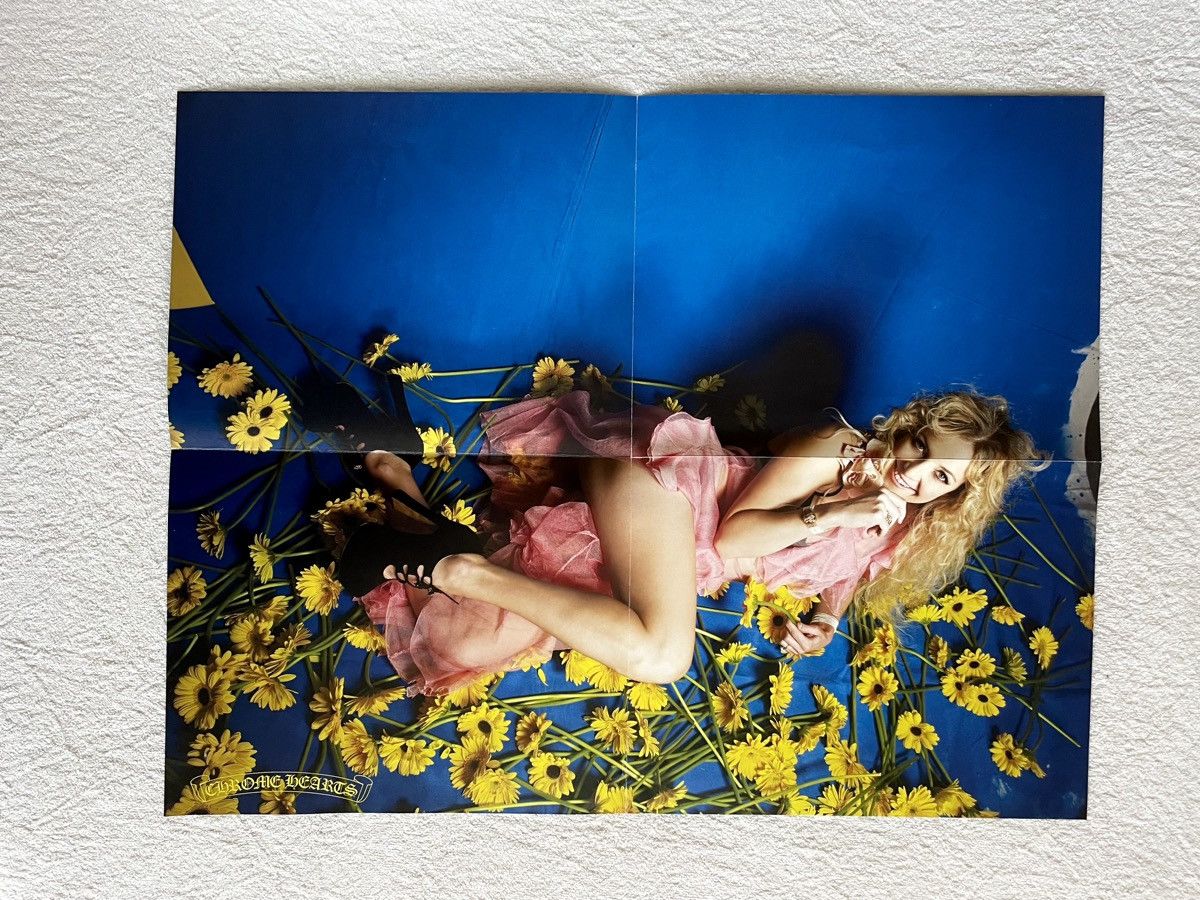 Chrome Hearts Chrome hearts flower girl 15x19 Magazine poster Size ONE SIZE - 1 Thumbnail