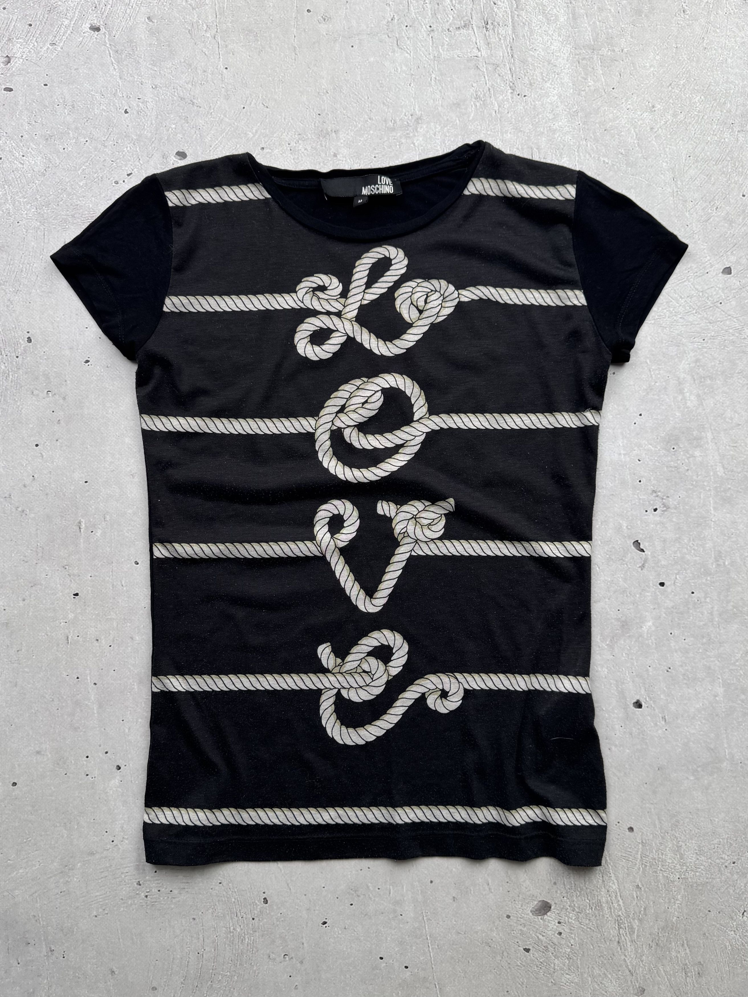 Moschino × Vintage Moschino Vintage Printed T-Shirt Size M / US 6-8 / IT 42-44 - 1 Thumbnail