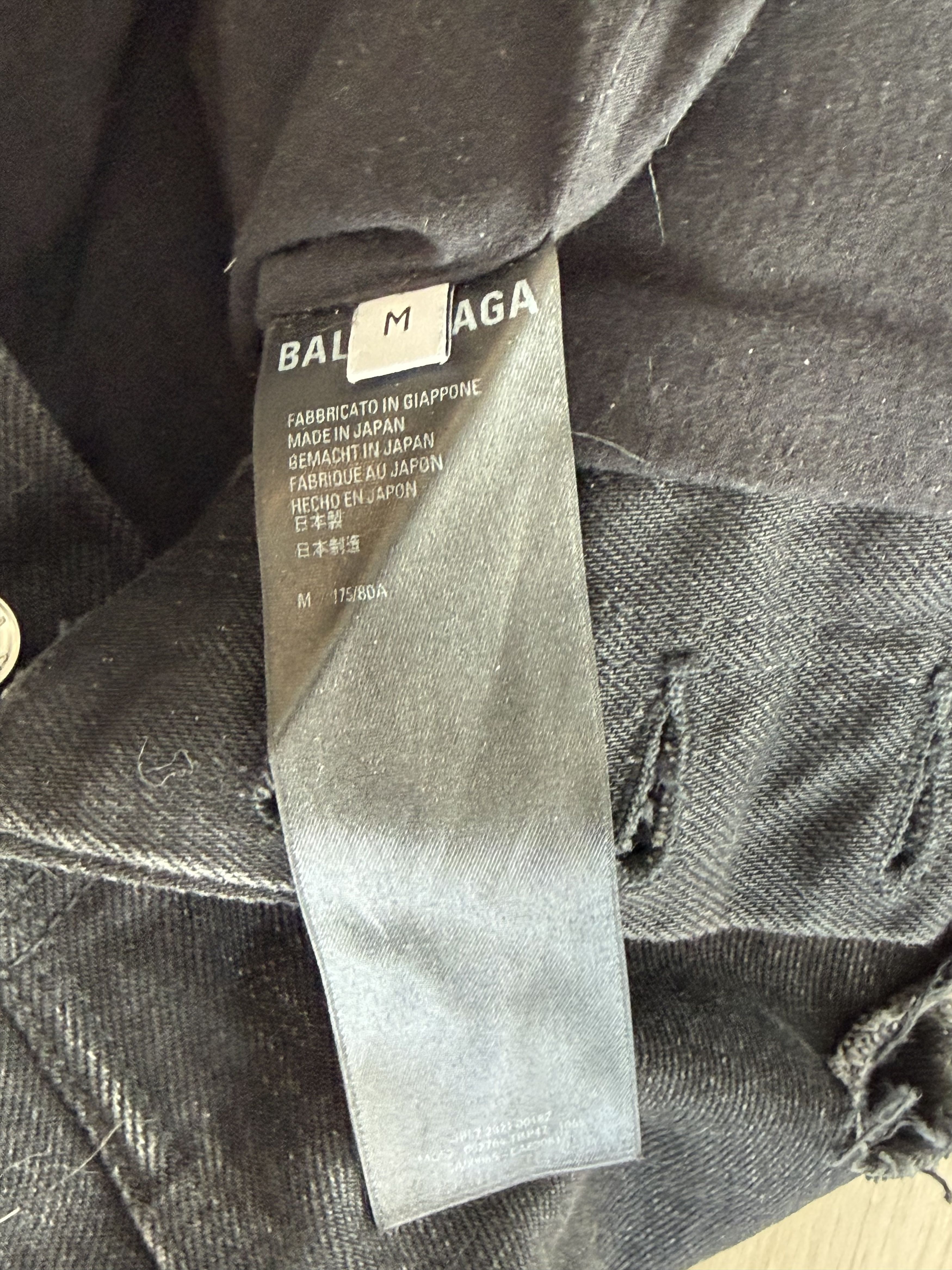 Balenciaga Balenciaga Hybrid Slashed Jeans Size US 32 / EU 48 - 3 Thumbnail