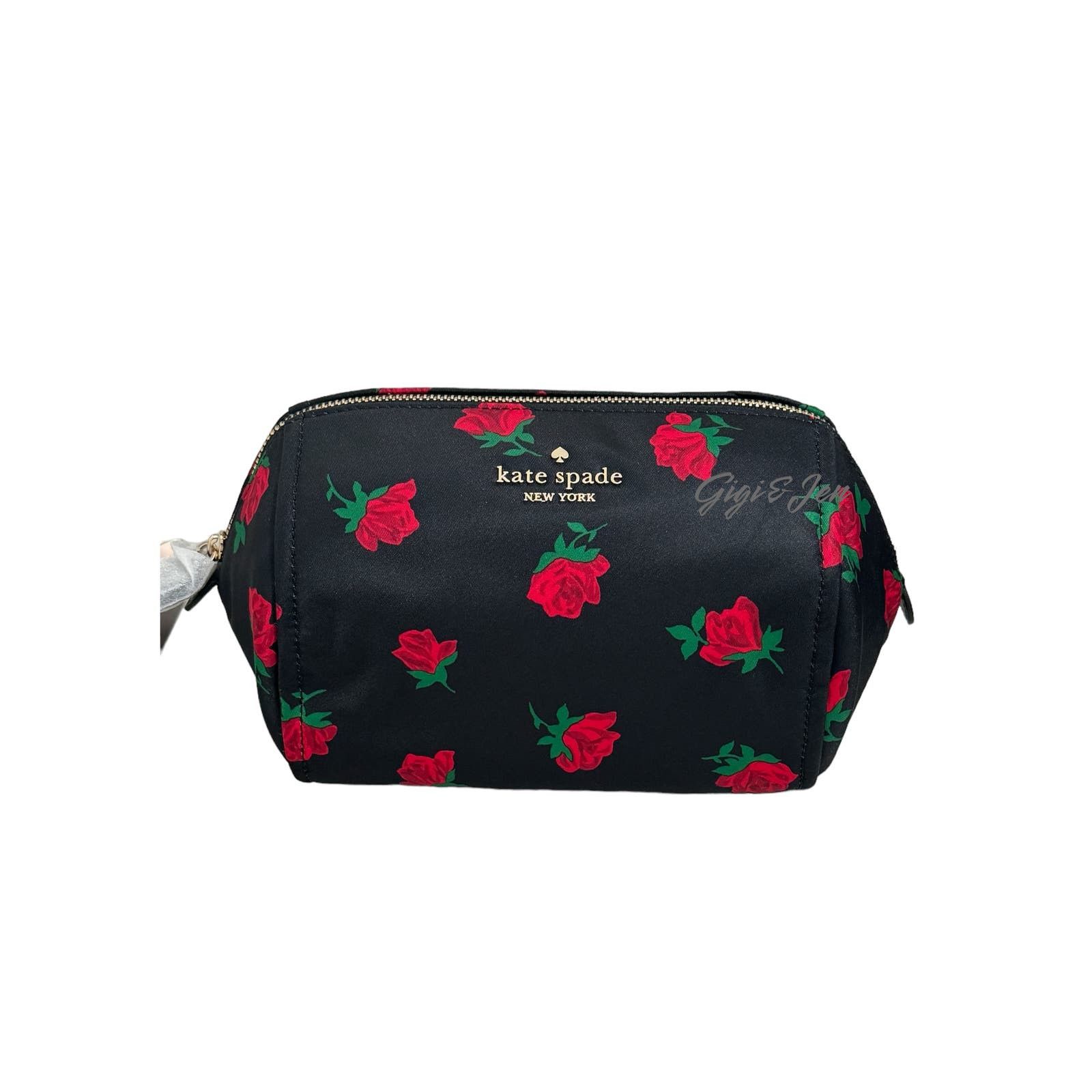 Kate Spade Kate Spade Chelsea Rose Toss Printed Medium Cosmetic Case Size ONE SIZE - 1 Thumbnail