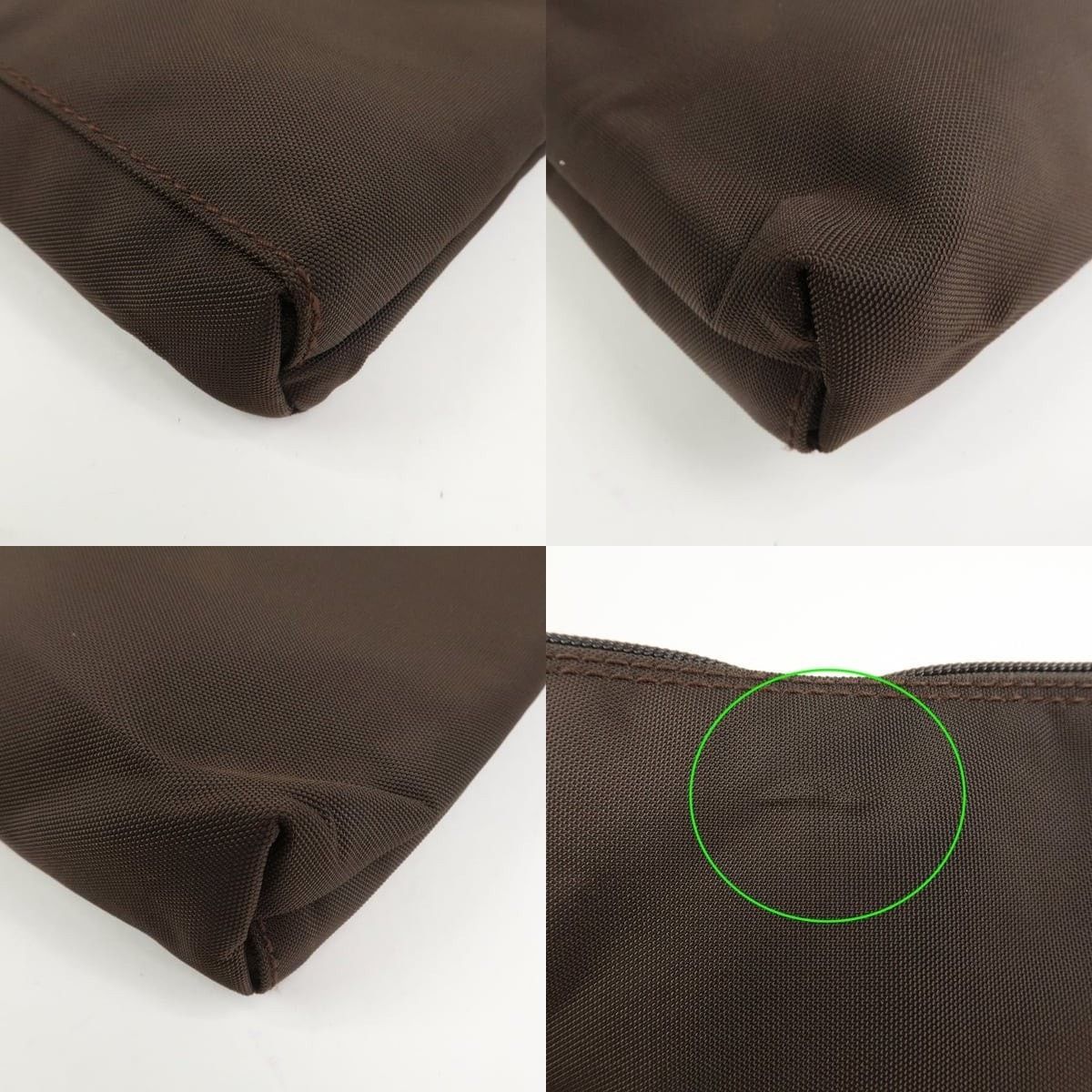 Salvatore Ferragamo Ferragamo Nylon Crossbody Bag Brown Size ONE SIZE - 5 Thumbnail