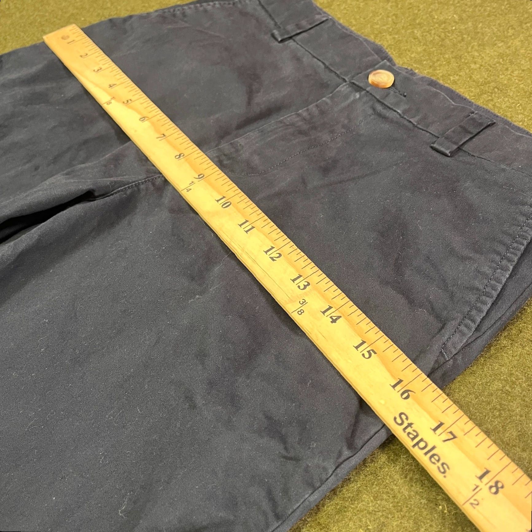 Vineyard Vines VINEYARD VINES Pants Womens 16 Navy Blue Chino Straight Lightweight Classic Size 38" / US 16 / IT 52 - 5 Thumbnail