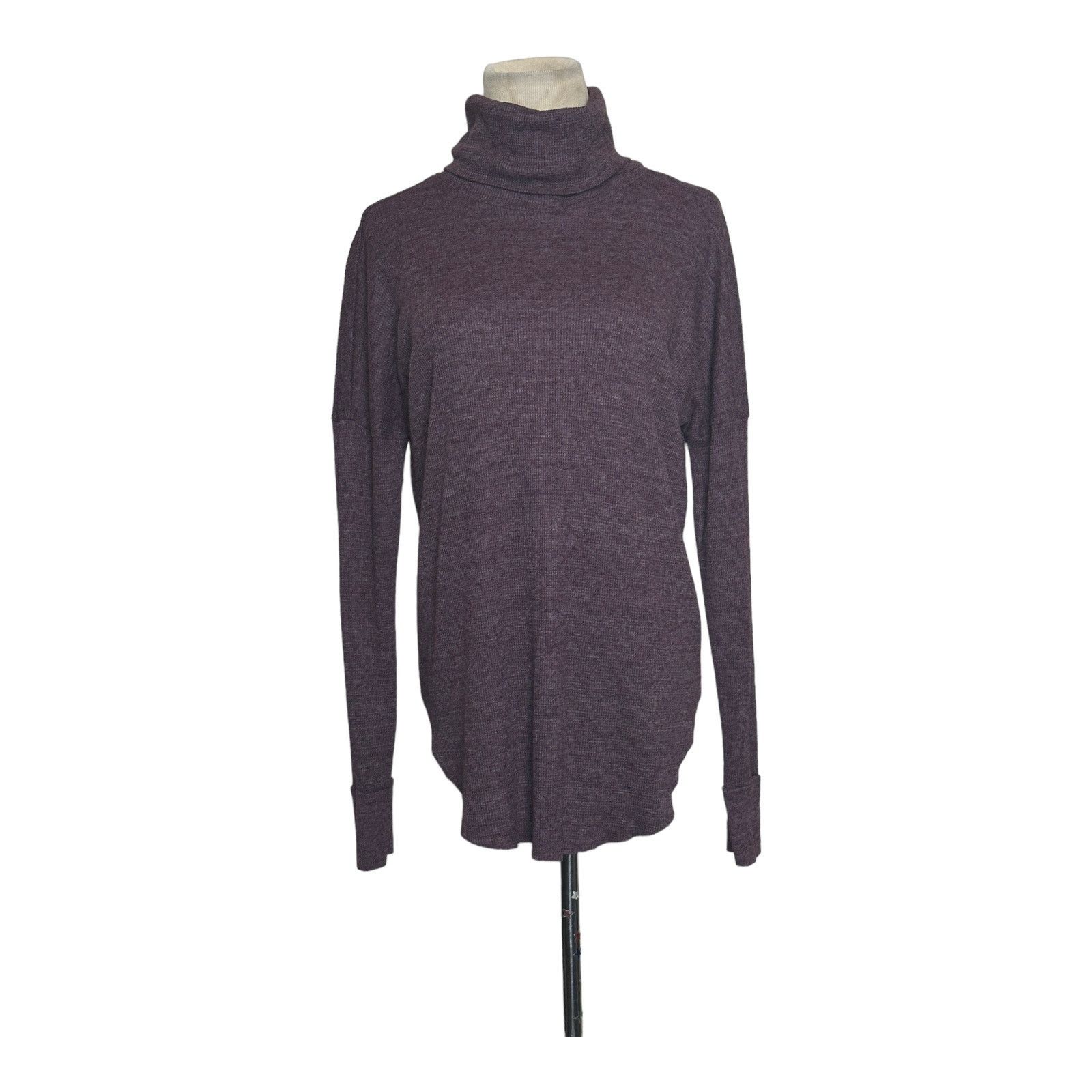 Michael Stars Michael Stars maroon long sleeves turtle neck sweater XS Size XS / US 0-2 / IT 36-38 - 6 Thumbnail
