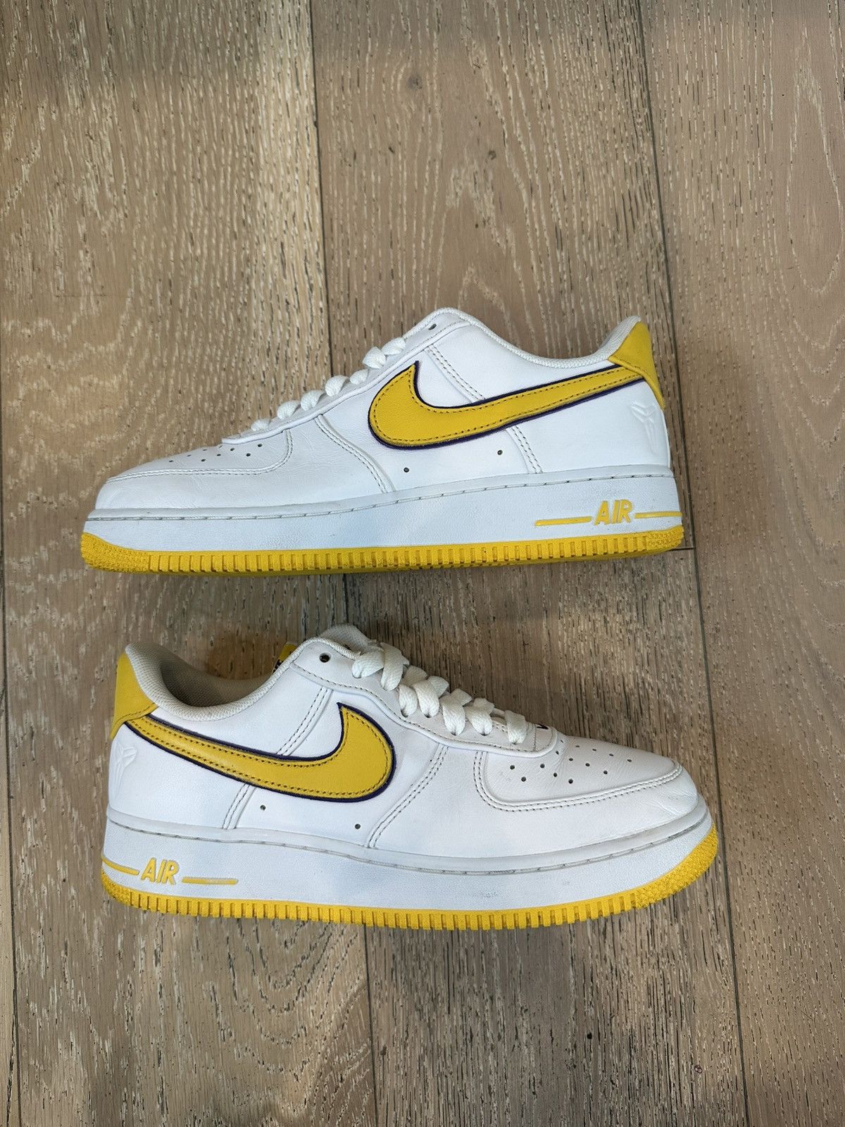 Nike Nike Air Force 1 Low Retro QS Kobe Bryant Lakers Home Size US 8.5 / EU 41-42 - 4 Thumbnail