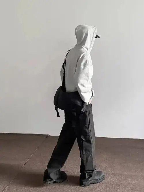 Other Retro washed distressed cargo trousers Size US 32 / EU 48 - 4 Thumbnail