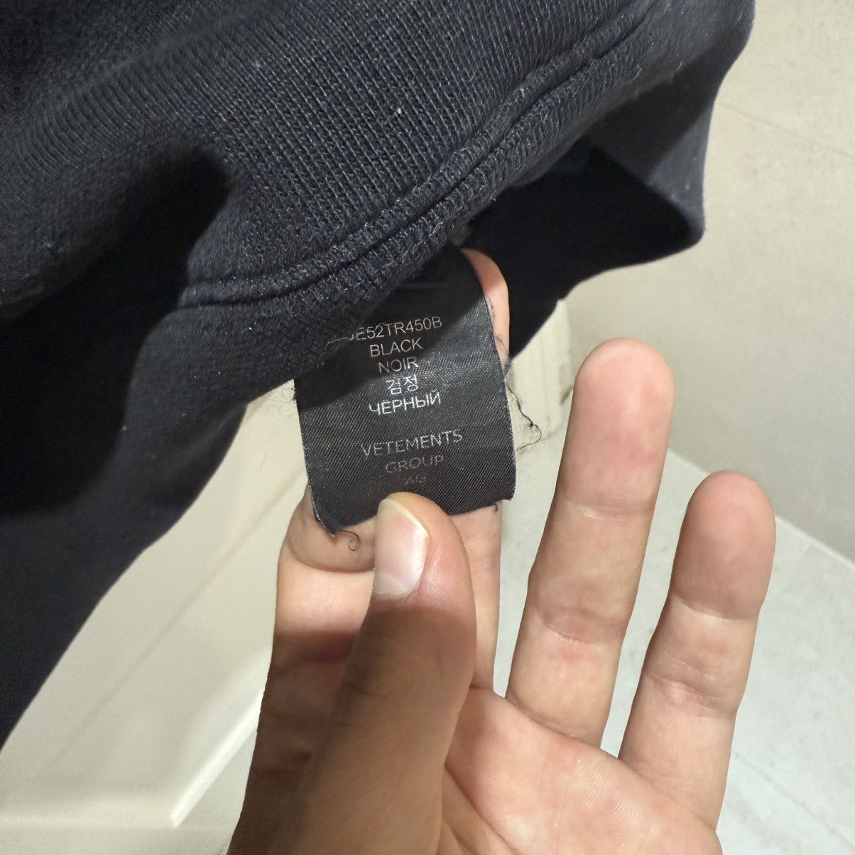Vetements Vetements Haute Couture Italy Hoodie Size US M / EU 48-50 / 2 - 6 Thumbnail
