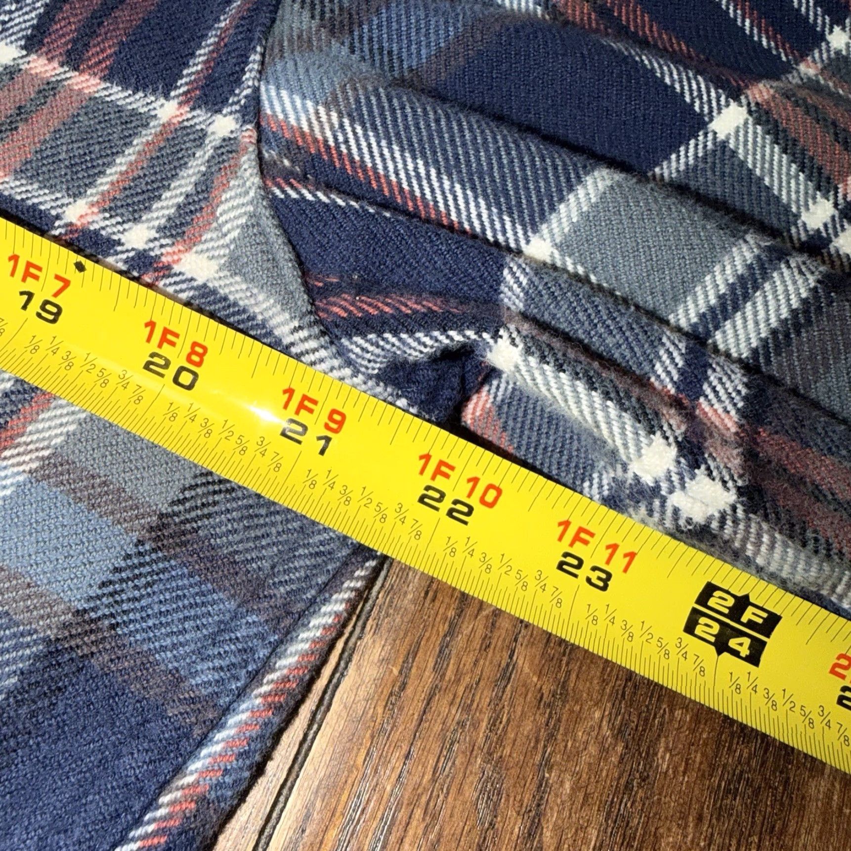 Patagonia Patagonia Flannel Shirt Mens Medium Blue Plaid Long Sleeve Organic Cotton Fjord Size US M / EU 48-50 / 2 - 7 Thumbnail