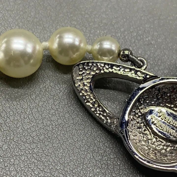 Vivienne Westwood Vivienne Westwood Pearl Relief Choker Necklace Size ONE SIZE - 2 Thumbnail