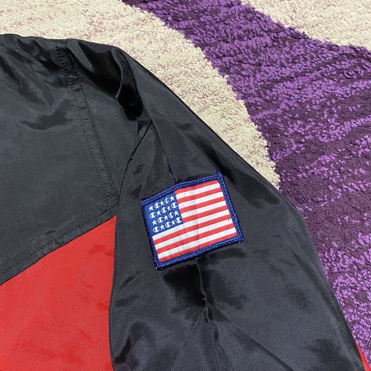Champion Vintage Champion USA Athletic Red Nylon Windbreaker Jacket Size US M / EU 48-50 / 2 - 6 Thumbnail