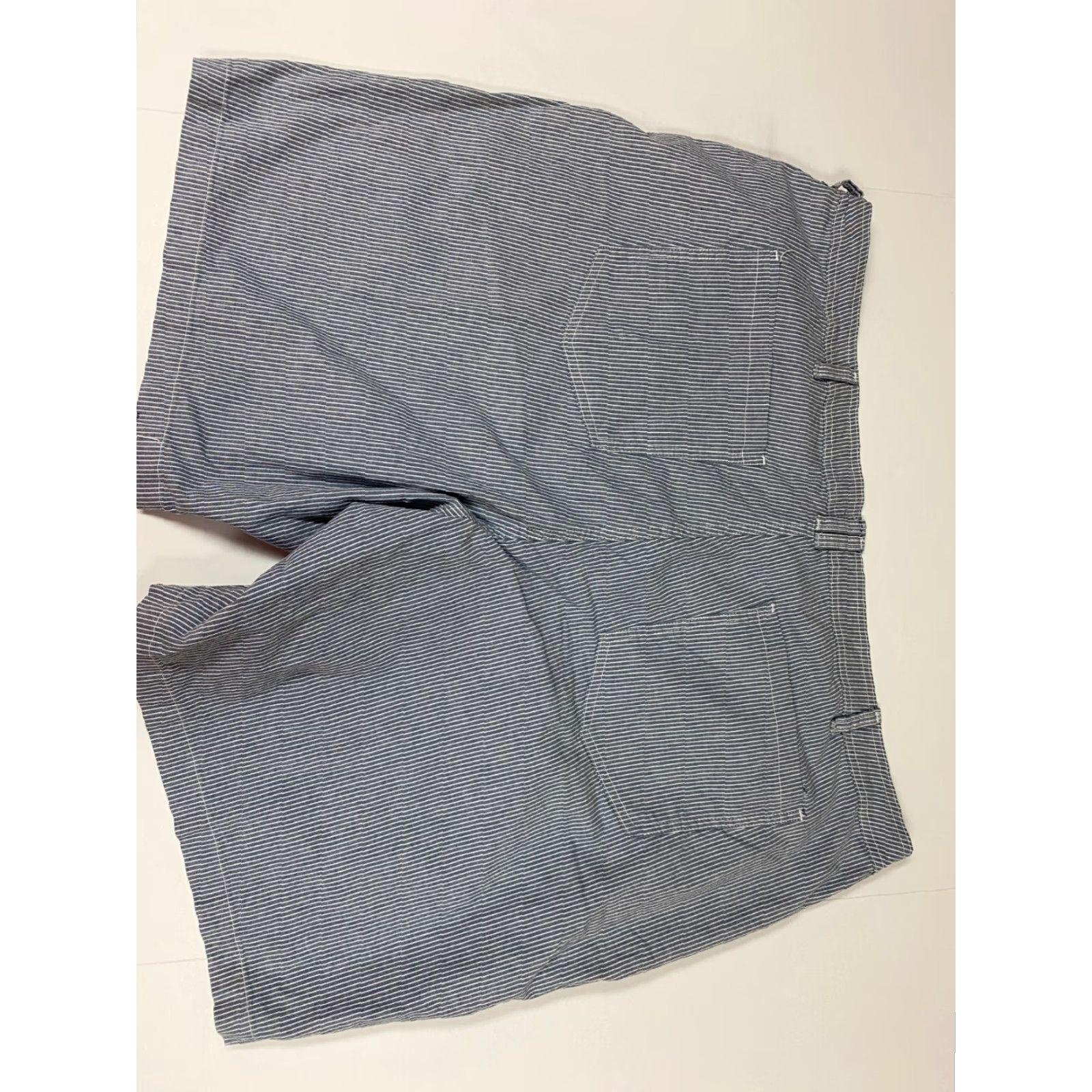 Lee Riders By Lee Womens Shorts 26 Striped Blue Chino Size 30" / US 8 / IT 44 - 7 Thumbnail