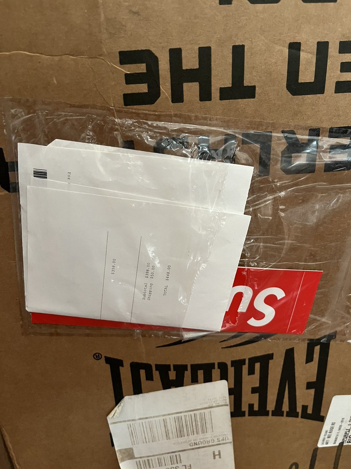 Everlast × Supreme Heavy Bag 70lbs. Size ONE SIZE - 5 Thumbnail