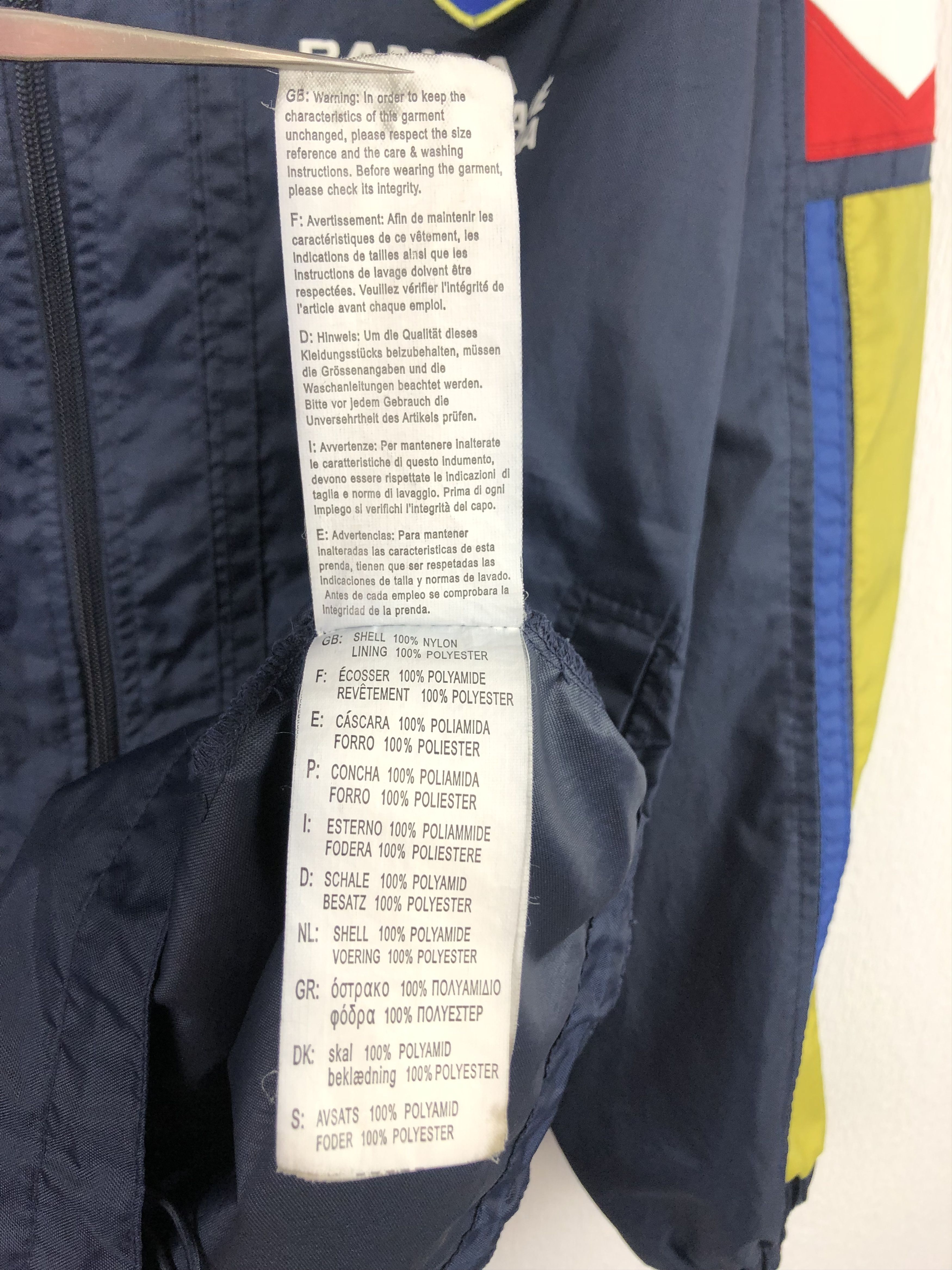 Vintage Vintage Lotto Chievo Verona Jacket Football Soccer Track Top Size US S / EU 44-46 / 1 - 14 Thumbnail