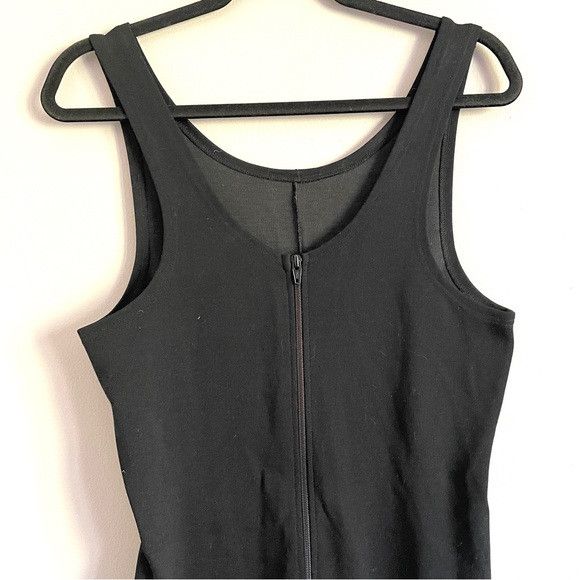 Vintage Vintage TRO Black Cropped Sleeveless Ski Jumpsuit - S Size 28" / US 6 / IT 42 - 4 Thumbnail