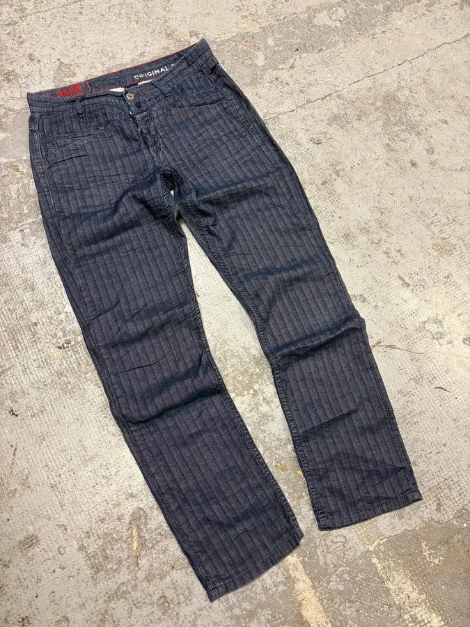 Marithe + Francois Girbaud 2000s Marithé + François Girbaud Navy Lined Pants Size US 30 / EU 46 - 5 Thumbnail