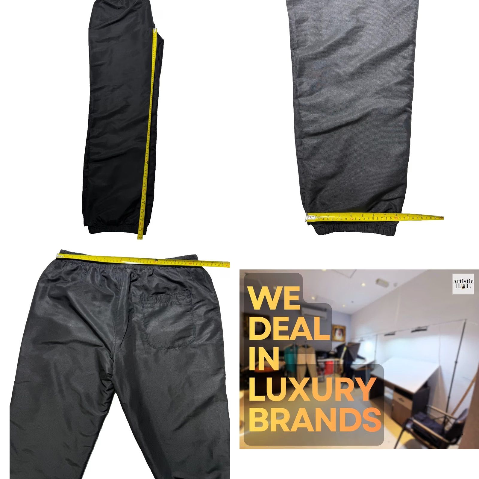 Diadora Diadora Mens Black Track Pants 2XL Regular XS? Size US 39 - 8 Thumbnail