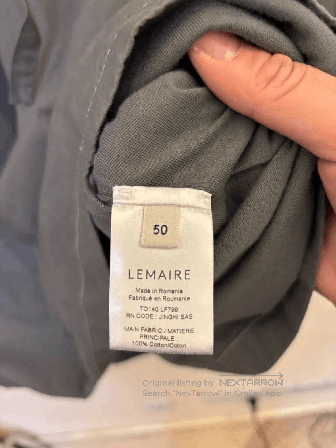 Lemaire Sz 50 Lemaire Hi-neck Pull Over Jacket. Size US M / EU 48-50 / 2 - 7 Thumbnail