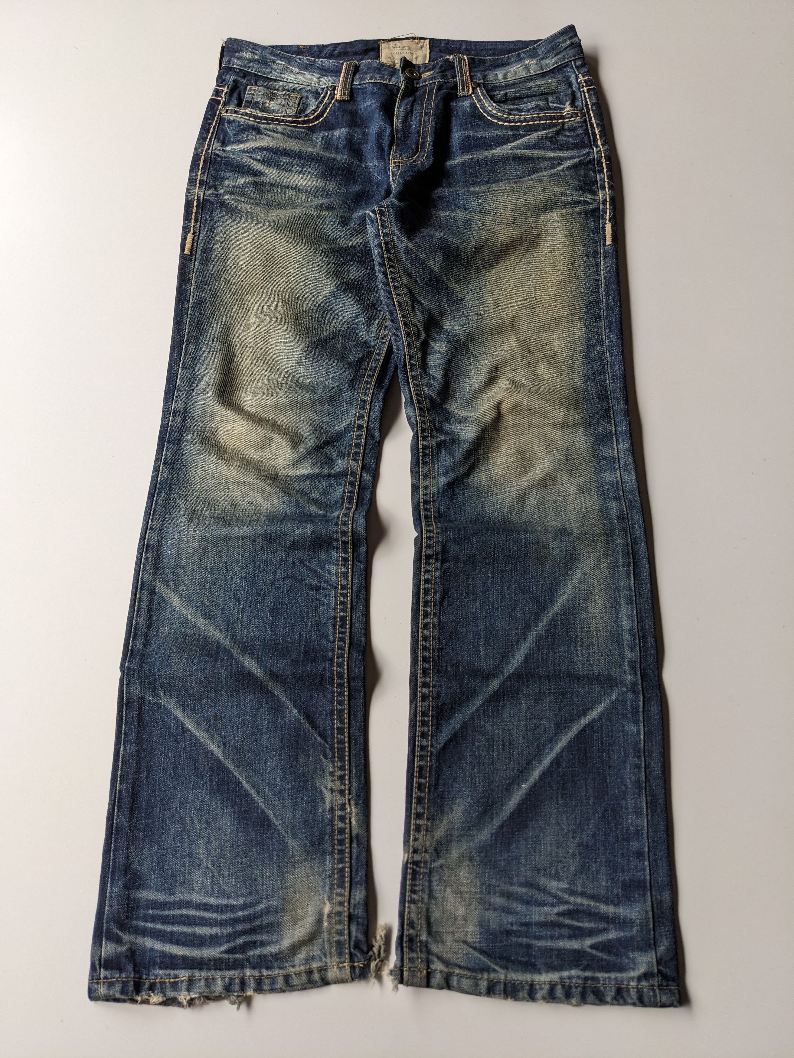 If Six Was Nine × Japanese Brand × Le Grande Bleu (L.G.B.) Lolita mudwash clawmark jeans Size US 36 / EU 52 - 1 Thumbnail