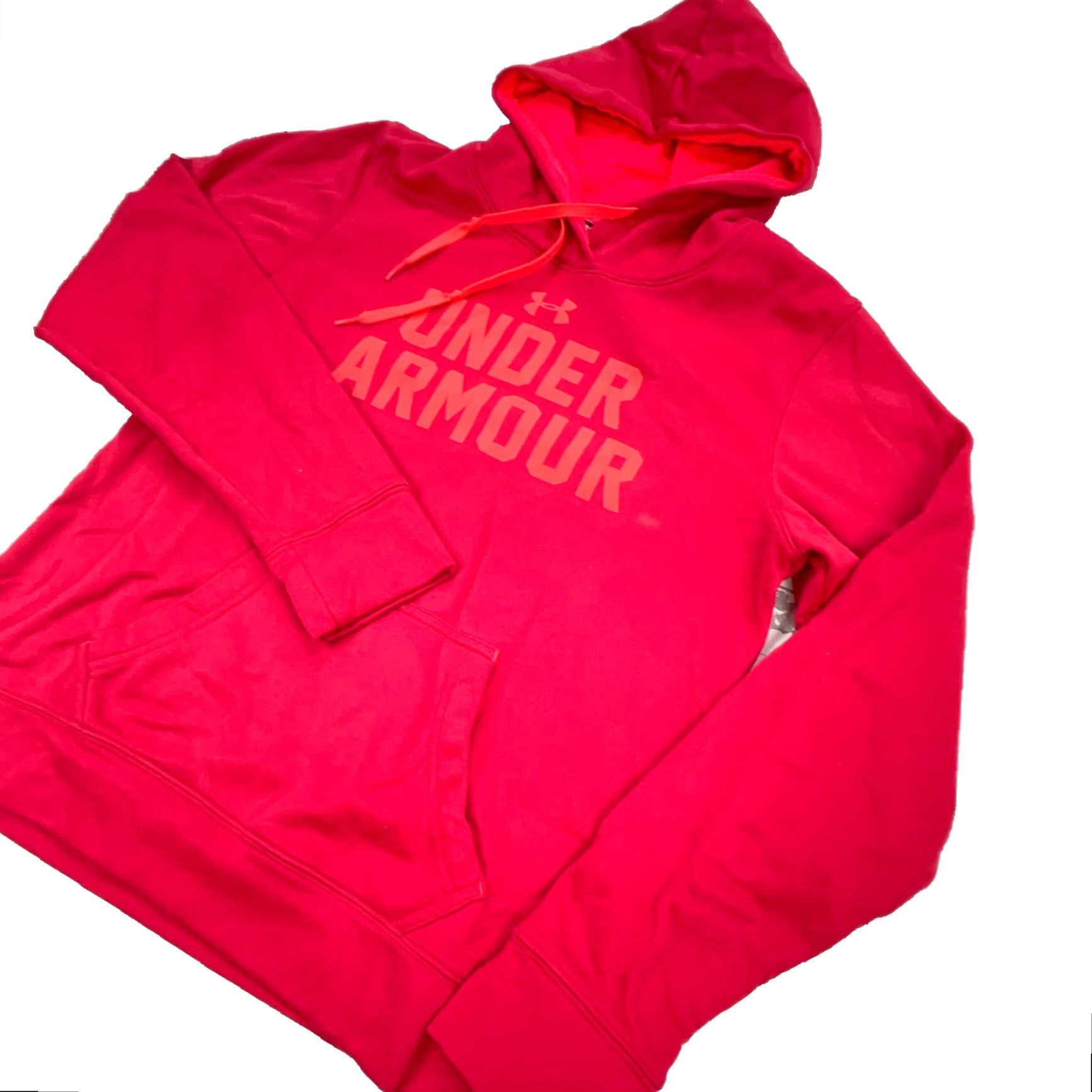 Under Armour Under Armour Hoodie Women M Pink Logo Pullover Sweatshirt Fleece All Seasons Raglan Long Sleeve Relaxed Fit Size M / US 6-8 / IT 42-44 - 2 Thumbnail