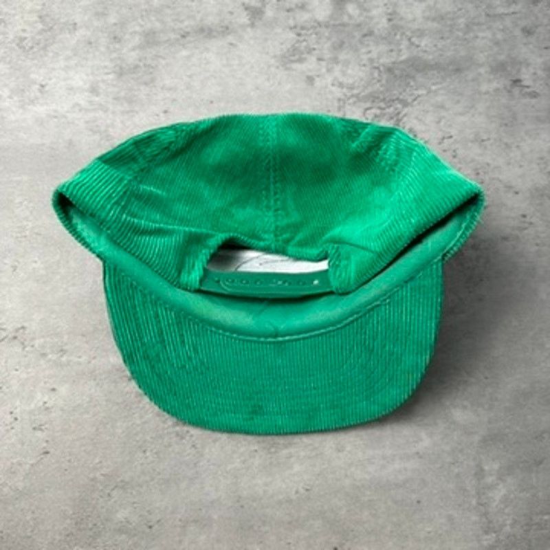 Vintage Vintage Salem Cigarettes Green Corduroy Snapback Hat Size ONE SIZE - 9 Thumbnail