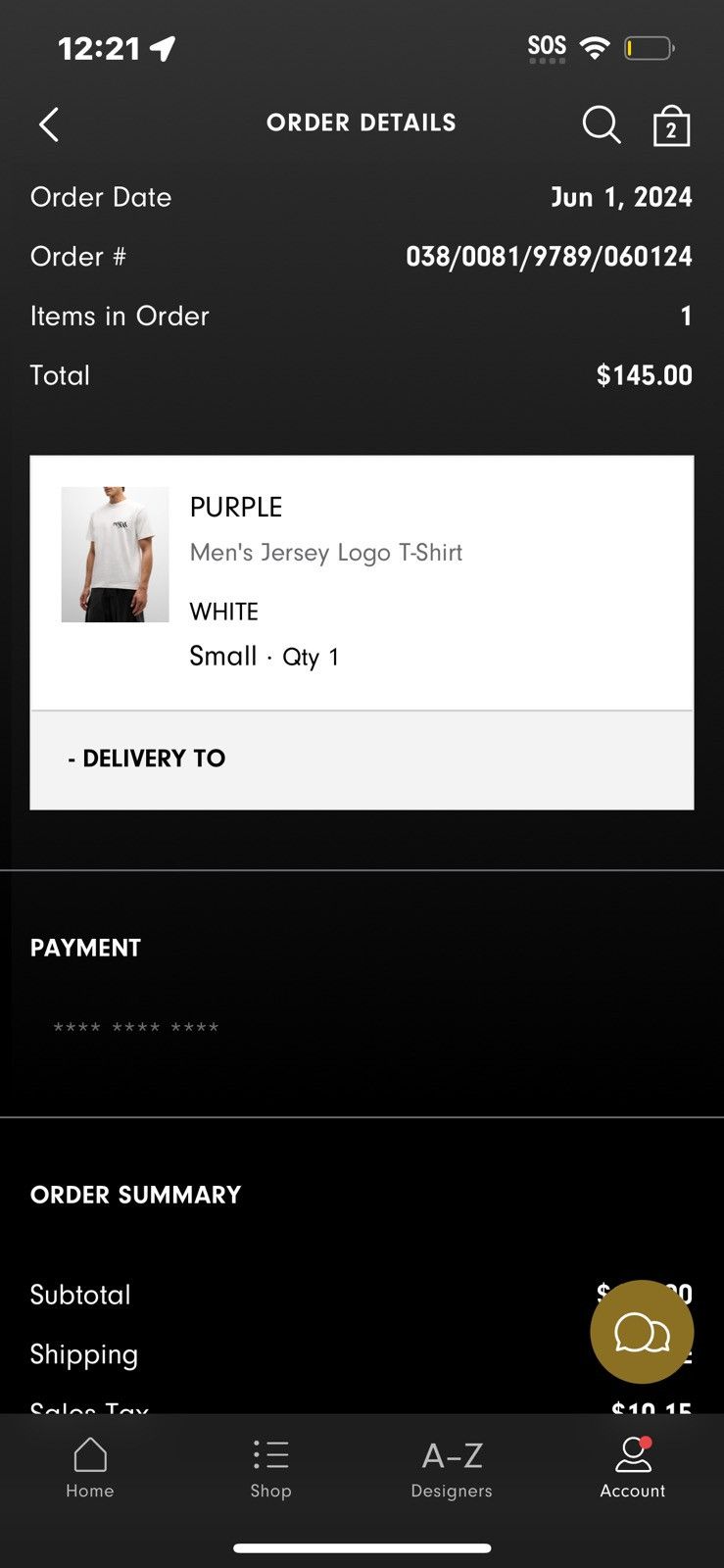 Purple Brand Purple Brand Tshirt Size US S / EU 44-46 / 1 - 7 Thumbnail