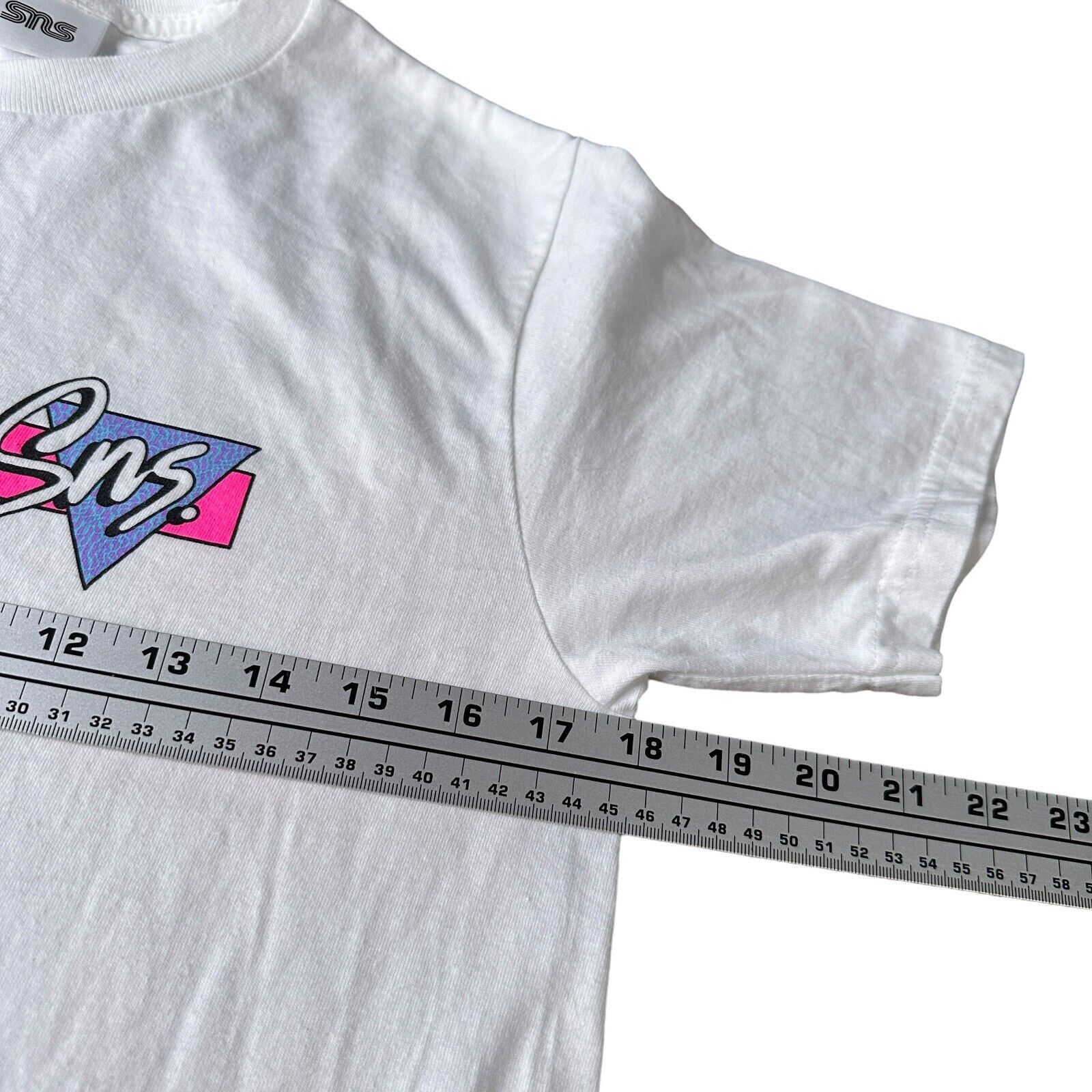 Sneakersnstuff SNS SneakersnStuff T-Shirt Men’s Small White Short Sleeve Size US S / EU 44-46 / 1 - 7 Thumbnail