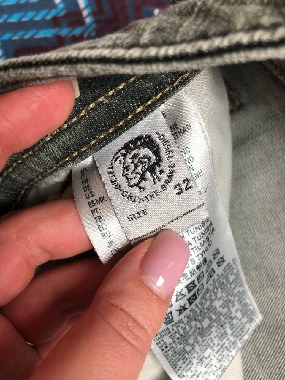 Diesel × Vintage Vintage Y2K Diesel THOMMRE-SP denim faded stretwear style Size US 32 / EU 48 - 3 Thumbnail
