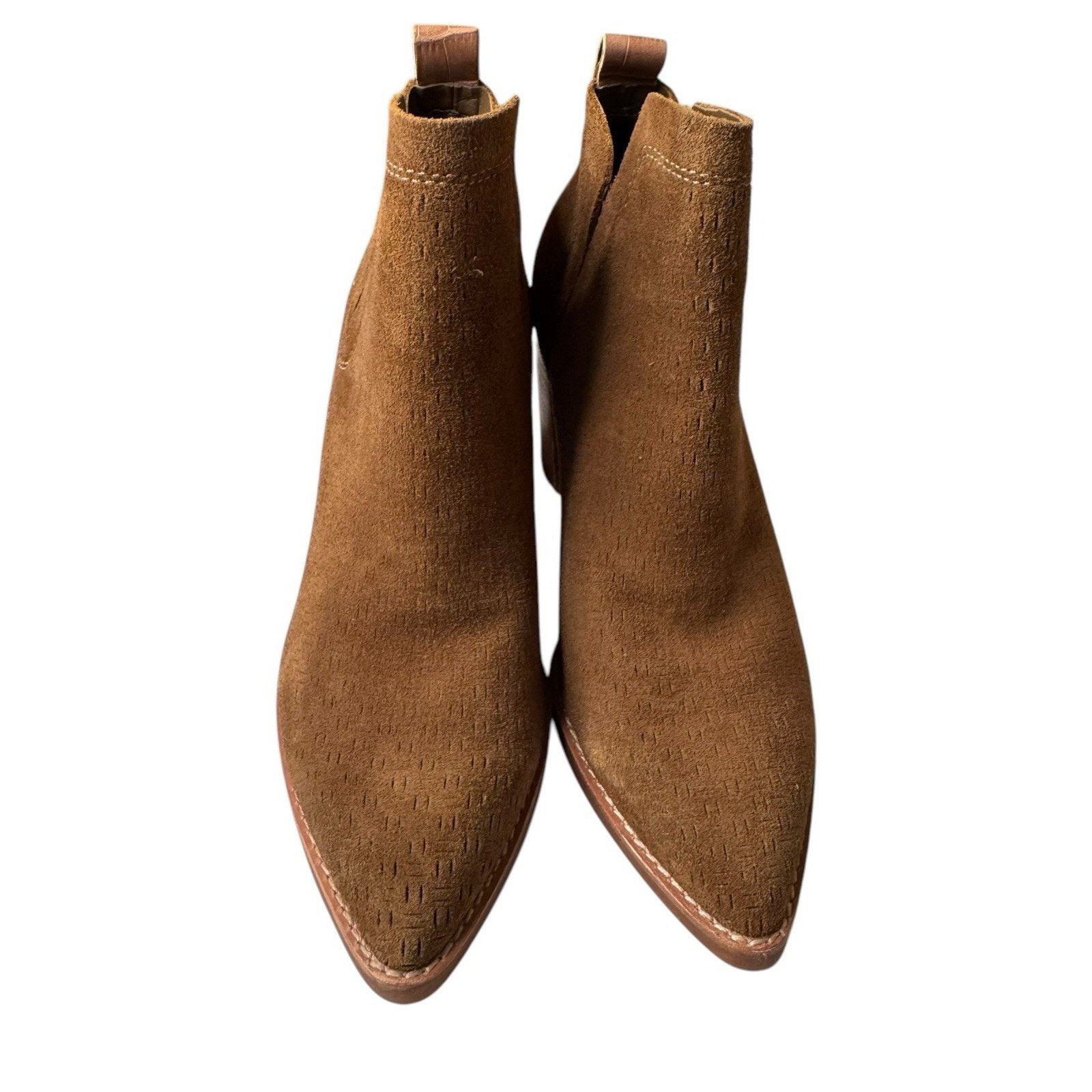 Dolce Vita Dolce Vita NEW Sirano Ankle Boots Brown Suede Size 8 Boho Size US 8 / IT 38 - 3 Thumbnail