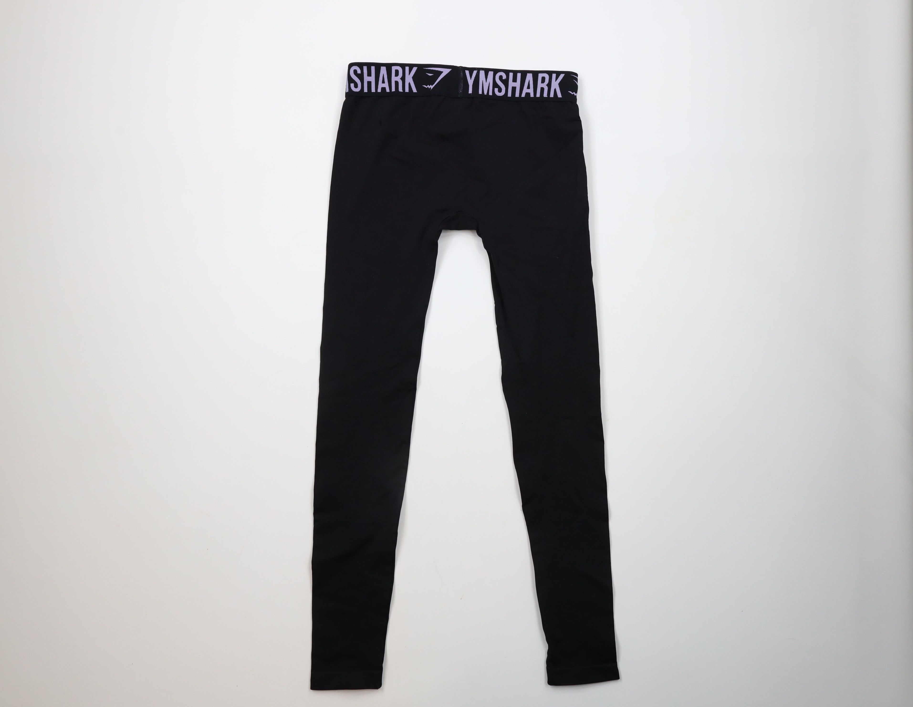 Gymshark × Vintage Gymshark Out Running Gym Yoga Spandex Tights Pants Black Size 28" / US 6 / IT 42 - 7 Thumbnail