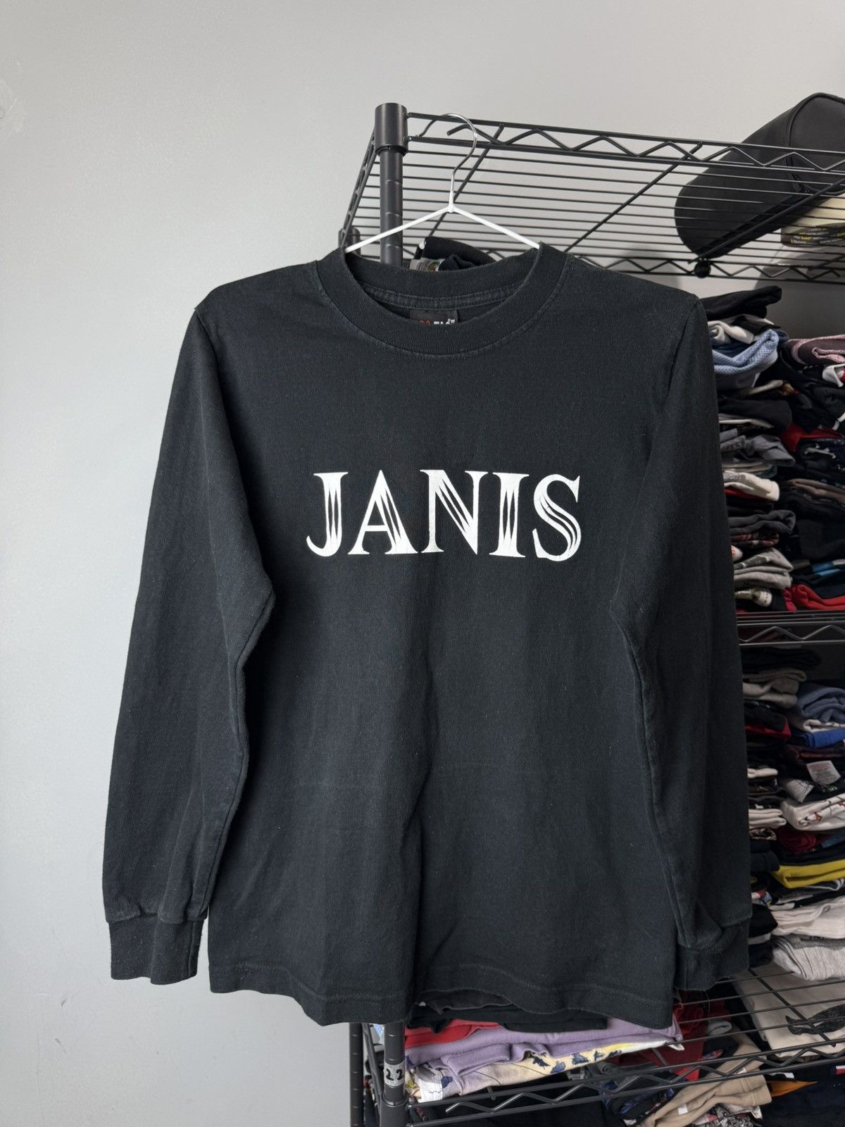 Japanese Brand Vintage Janis Japan Brand Made In USA Band Longsleeve Size US S / EU 44-46 / 1 - 1 Thumbnail