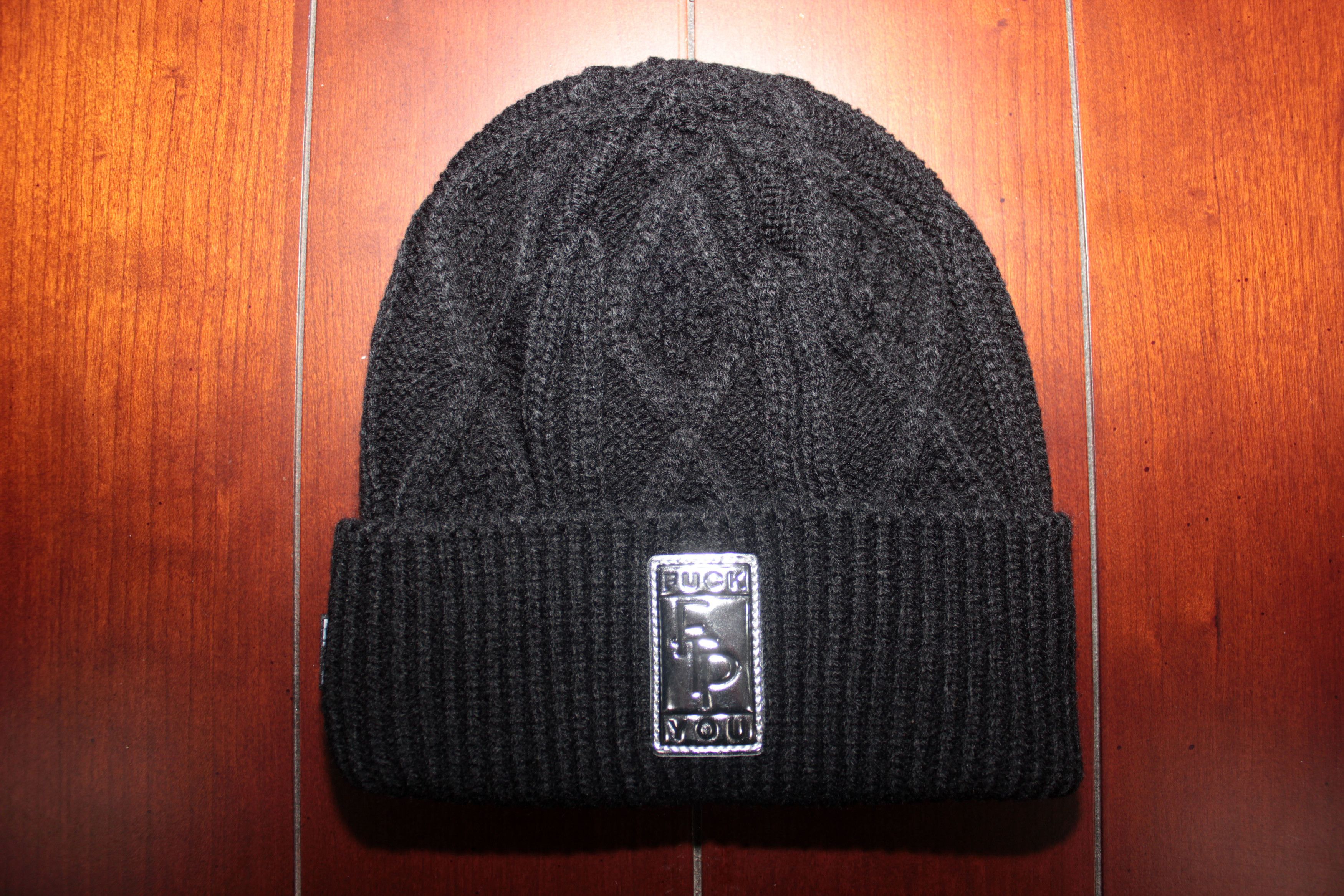 Fuck The Population FTP Big Body Cable Knit Beanie Size ONE SIZE - 6 Thumbnail