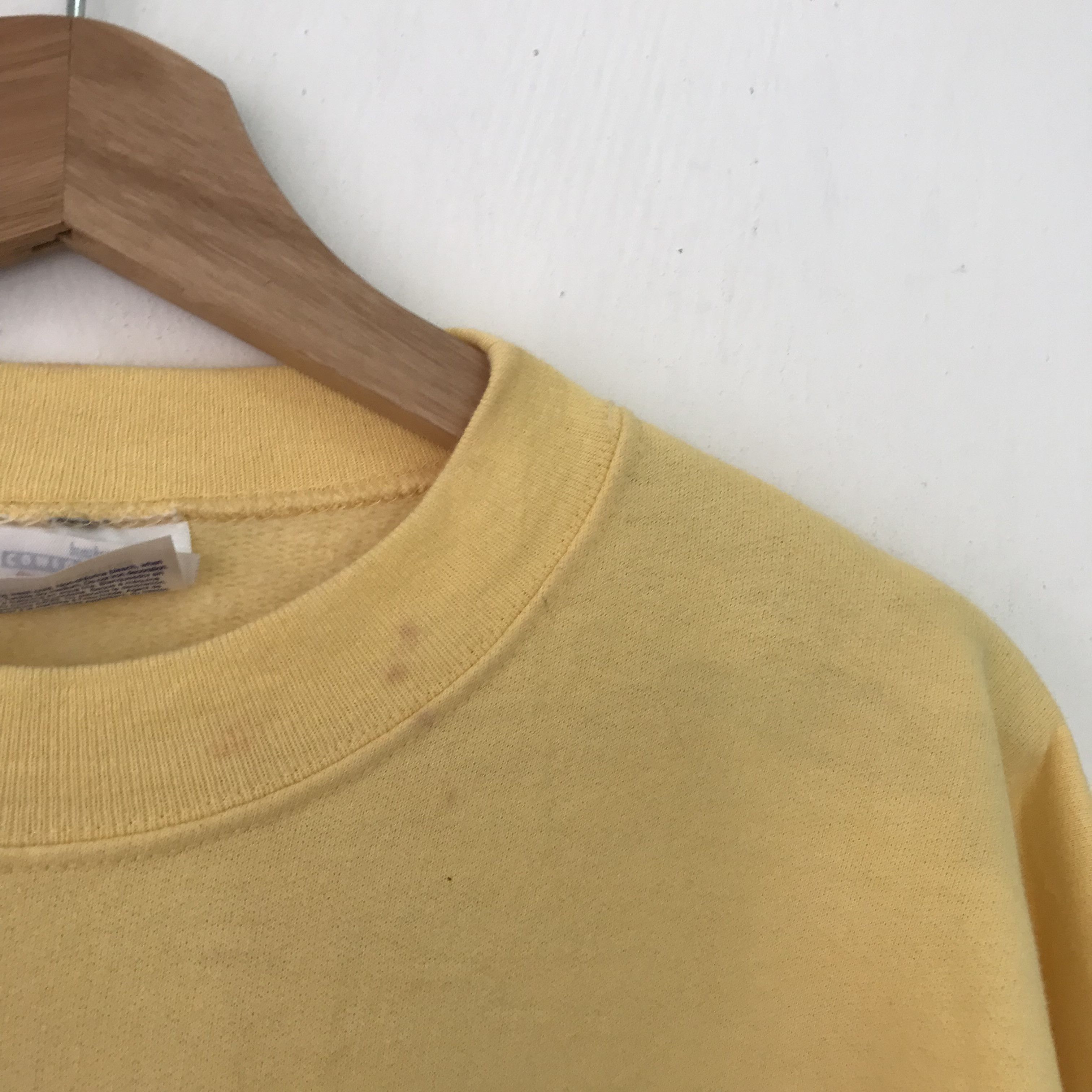 Vintage Vintage 90s Florida Yellow Sweatshirt Xlarge - 290 Size US XL / EU 56 / 4 - 7 Thumbnail