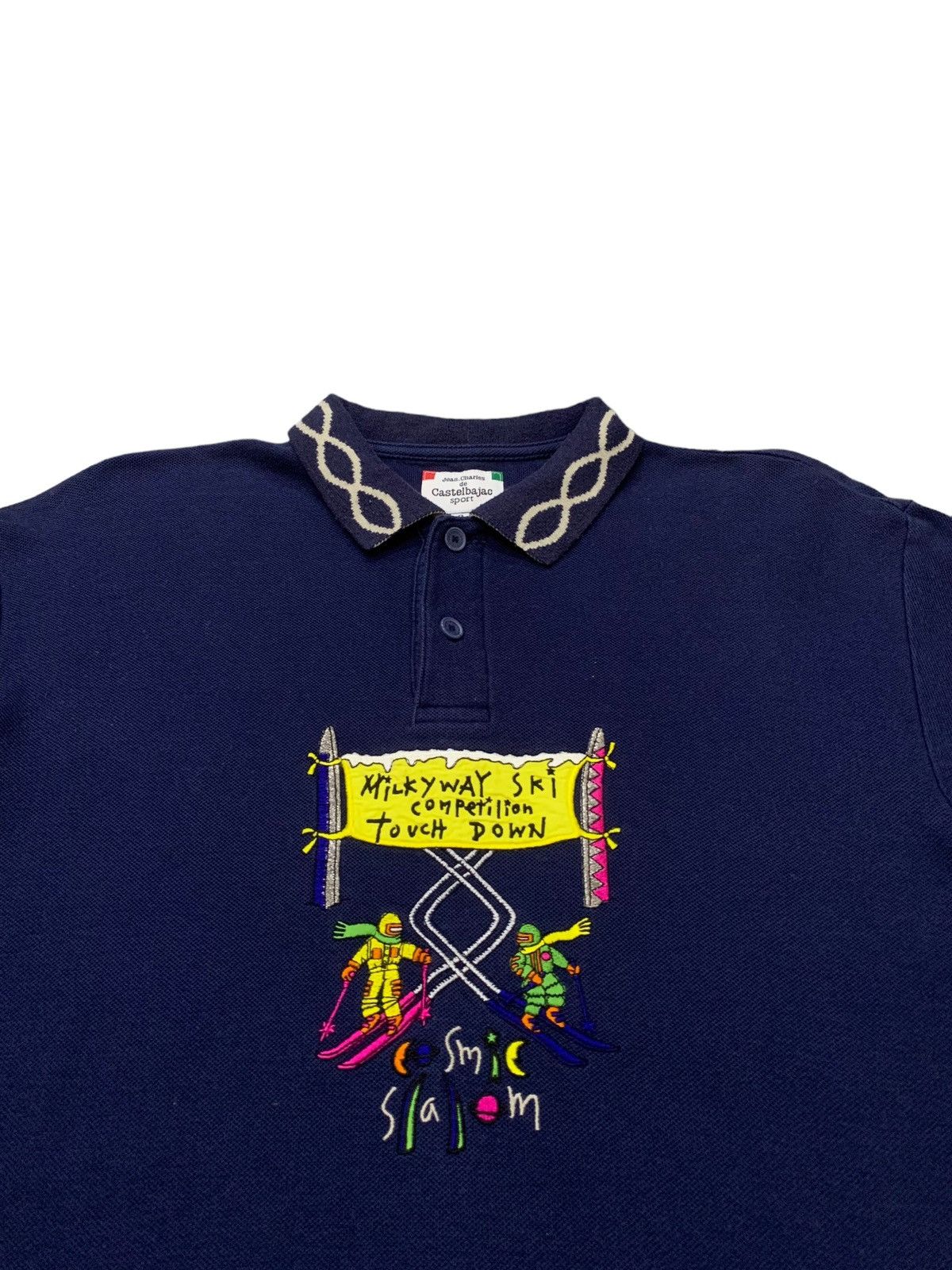 Designer × Jean Charles De Castelbajac Castelbajac Milkyway Ski Competition Touch Down Embroidered Size US M / EU 48-50 / 2 - 5 Thumbnail