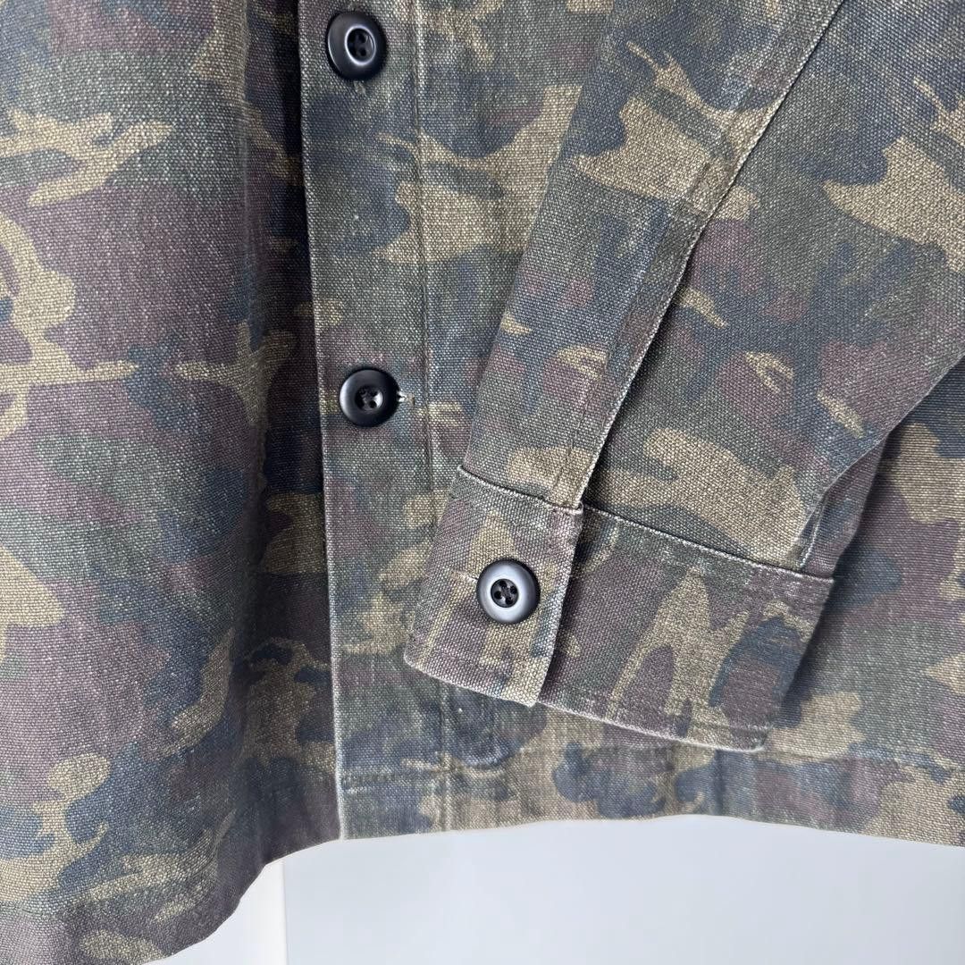 Taylor Stitch The Lined Shop Shirt in Woodland Camo Boss Duck Size US M / EU 48-50 / 2 - 4 Thumbnail