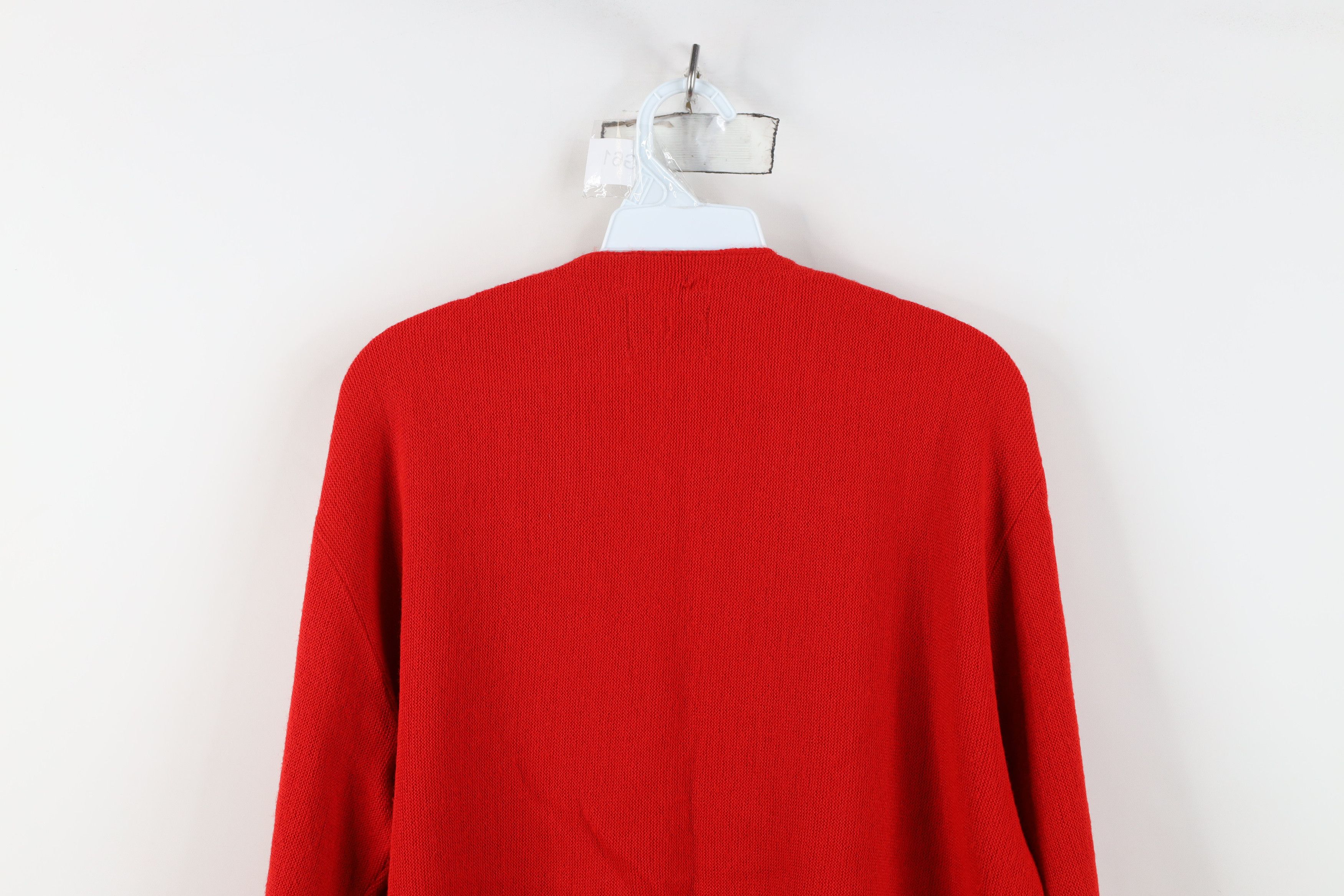Vintage Vintage 60s Streetwear Turtle Logo Knit Cardigan Sweater USA Size US L / EU 52-54 / 3 - 14 Thumbnail