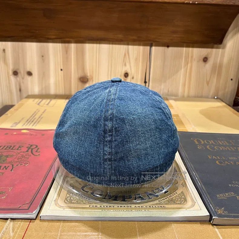 RRL Ralph Lauren RRL Ralph Lauren Denim Newsboy Cap Size ONE SIZE - 3 Thumbnail