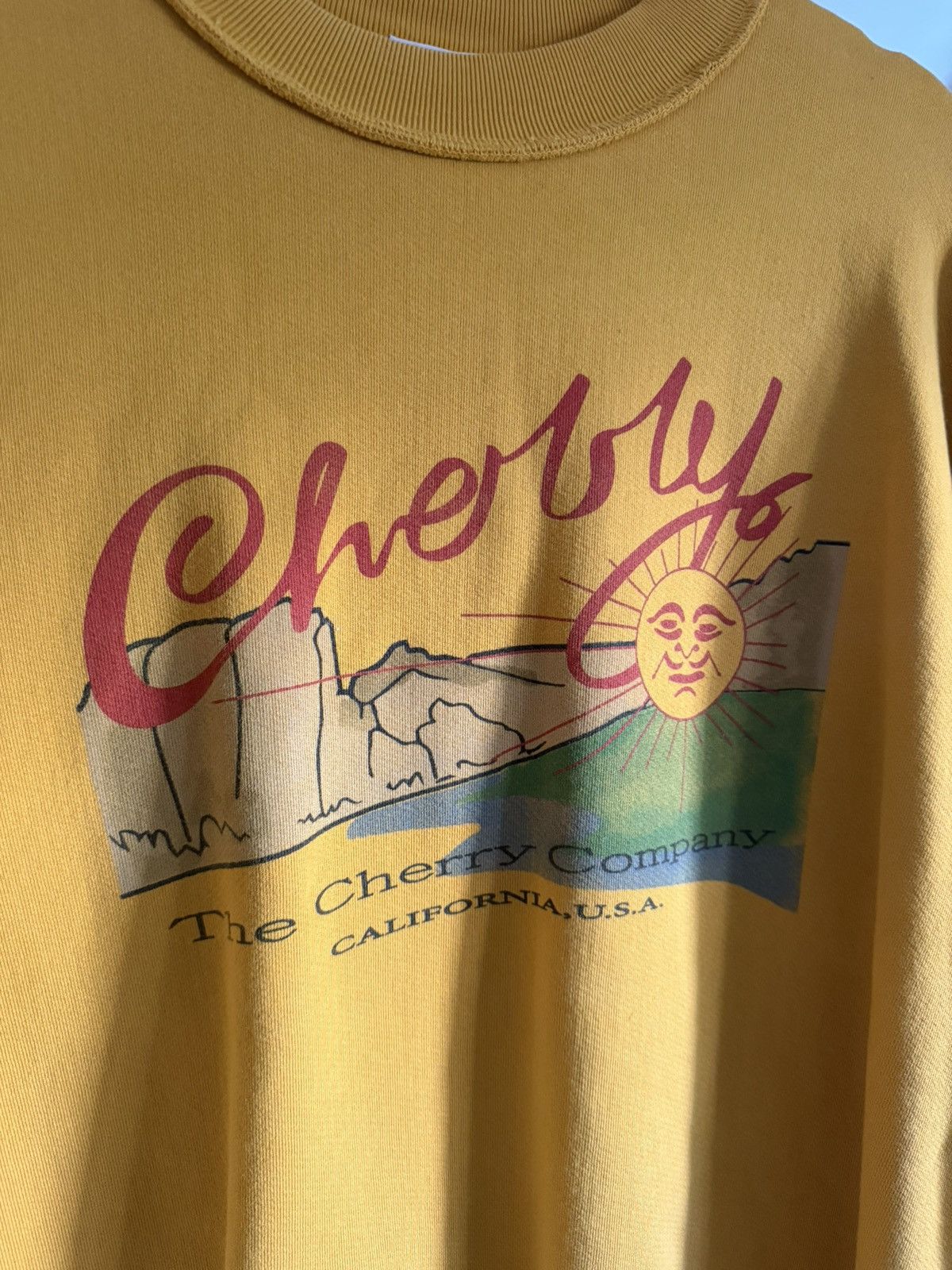 Cherry LA Cherry LA California Sun Graphic Crewneck Size US L / EU 52-54 / 3 - 2 Thumbnail
