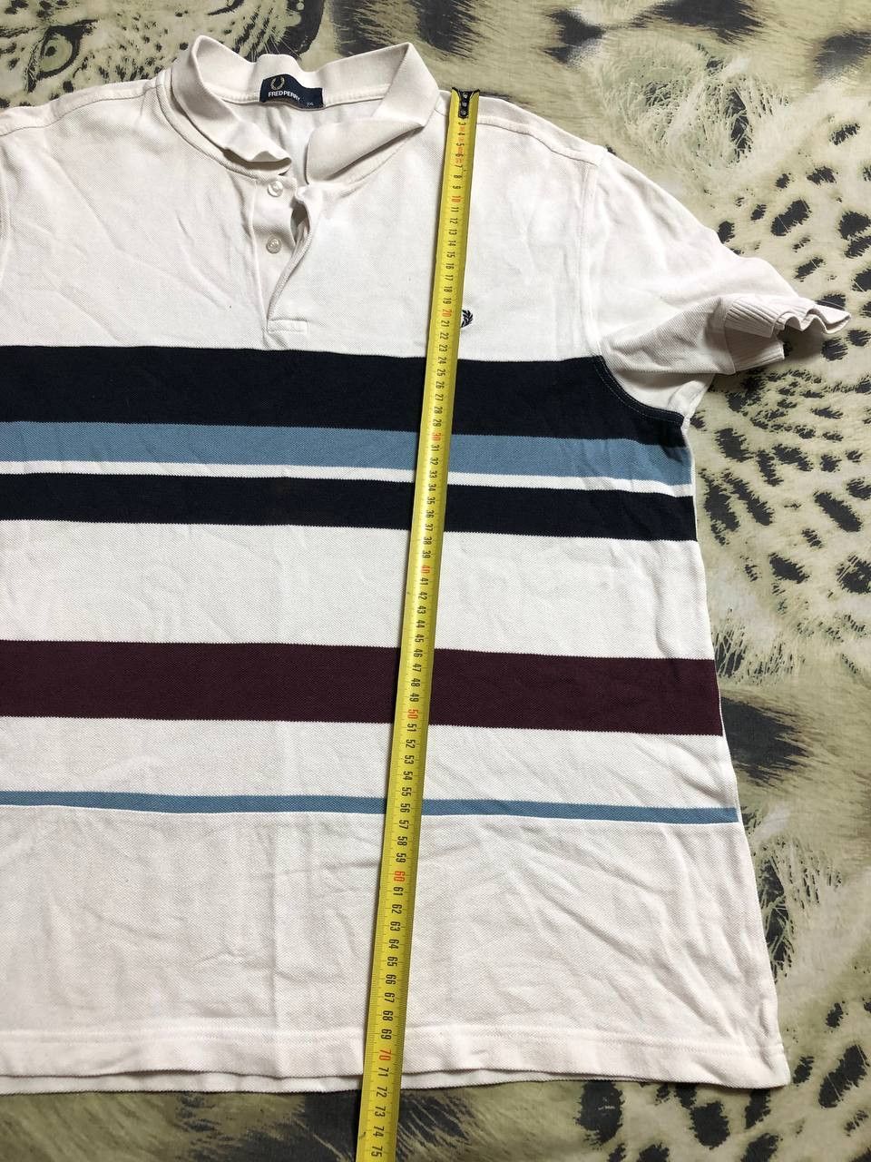 Fred Perry Fred Perry Striped Rare Polo Shirt CASUAL STREETWEAR Size US XXL / EU 58 / 5 - 11 Thumbnail