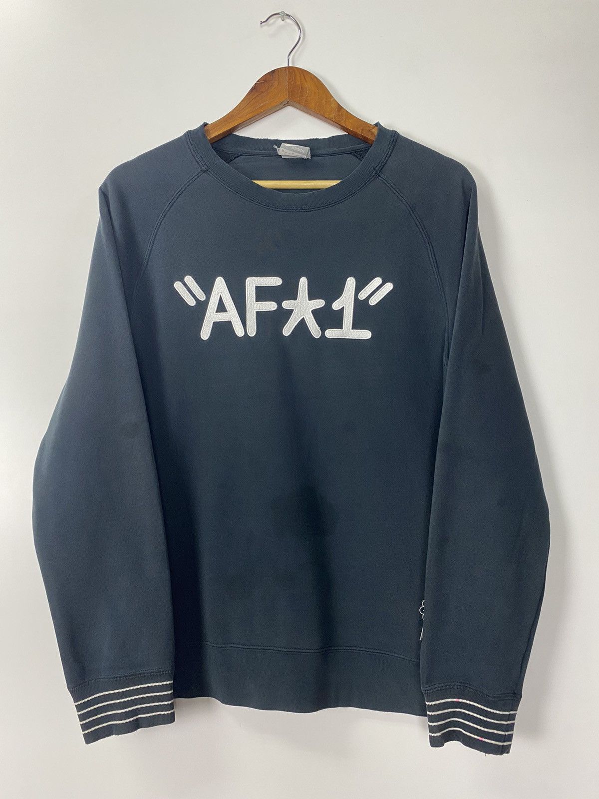 Nike × Vintage Nike AFA1 Sweater Size US M / EU 48-50 / 2 - 8 Thumbnail