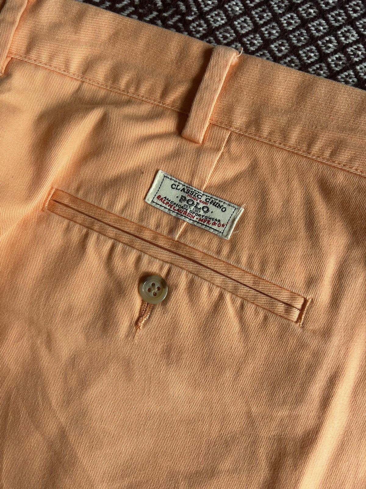Polo Ralph Lauren Vintage Polo Ralph Lauren Chino Pants Solid Style Streetwear Size US 35 - 6 Thumbnail