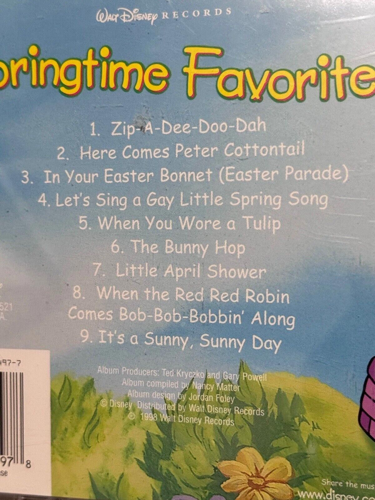 Designer Springtime Favorites by Disney (CD, 1998, Walt Disney) Size ONE SIZE - 3 Thumbnail