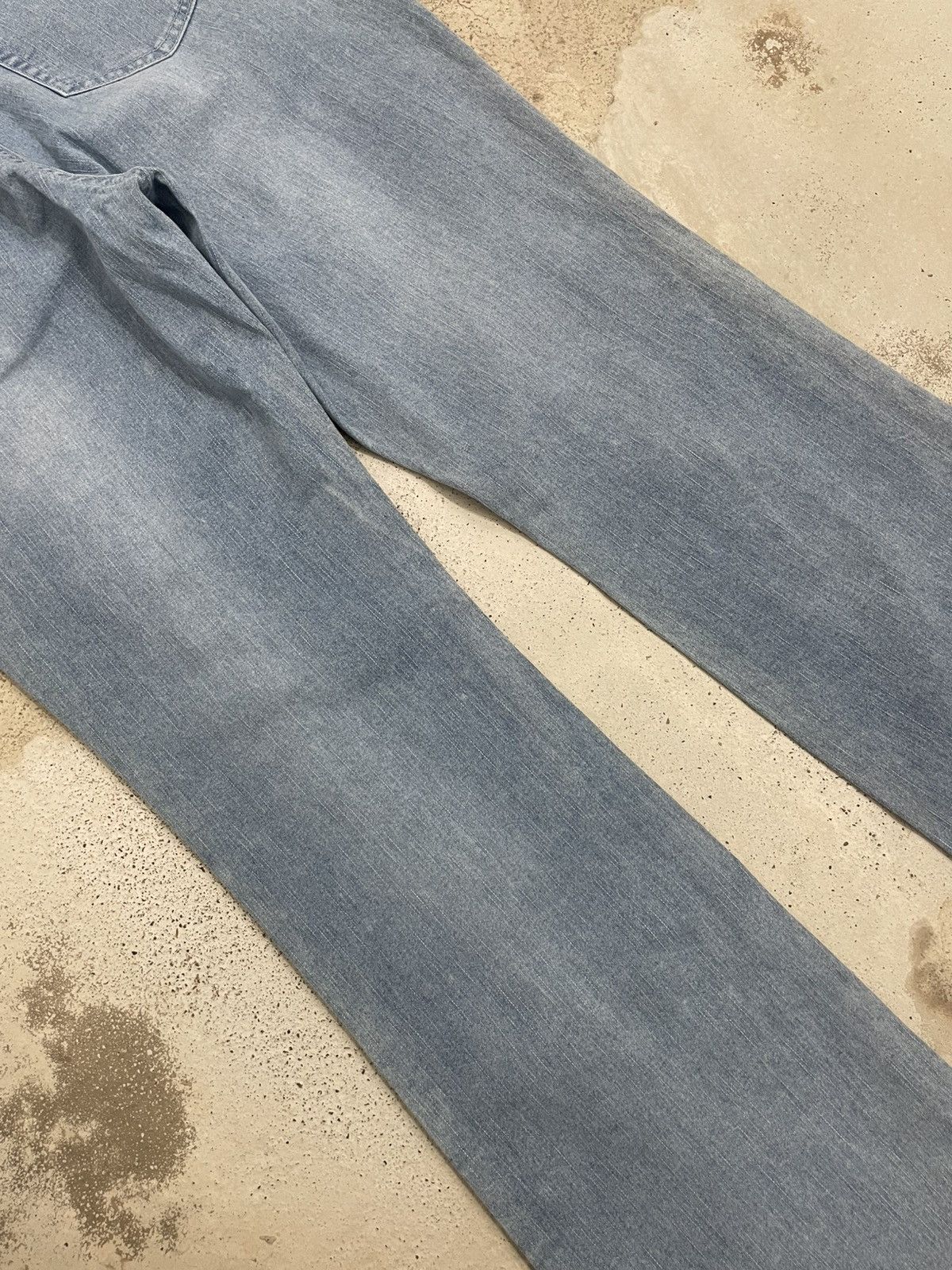 Other JB Tornado Mart Lace Style Stretch Denim Pants Size 25" / US 0 / IT 36 - 14 Thumbnail
