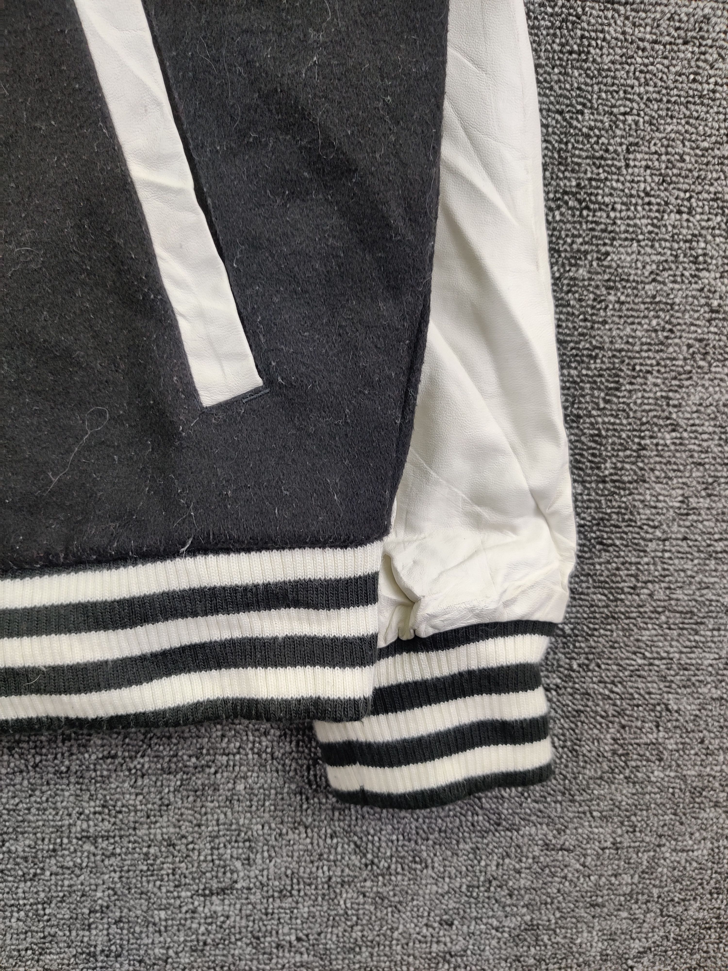 Adidas Vintage Adidas Big Logo Wool Varsity Jacket Size US M / EU 48-50 / 2 - 4 Thumbnail