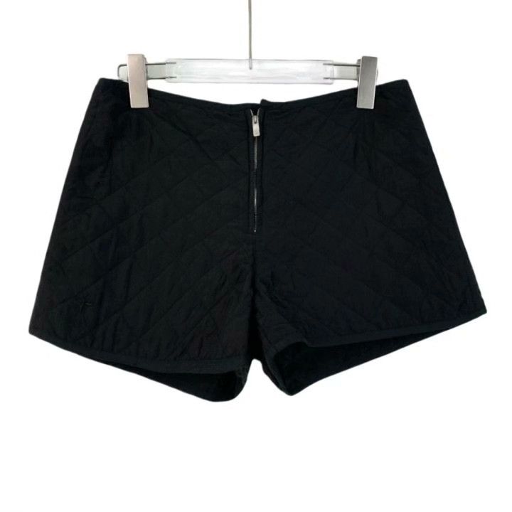 Dior Dior Black Quilted Bee Embroidery Silk Shorts Size 38" / US 16 / IT 52 - 1 Thumbnail